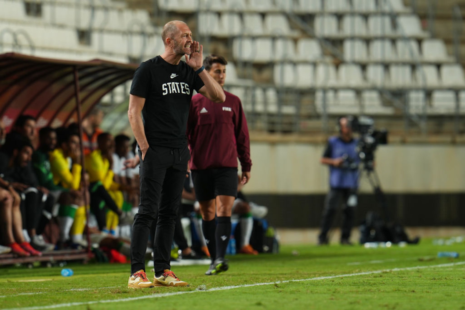 美國教練貝赫達(Gregg Berhalter)。(Getty Images) 美國教練貝赫達(Gregg Berhalter)。(Getty Images)