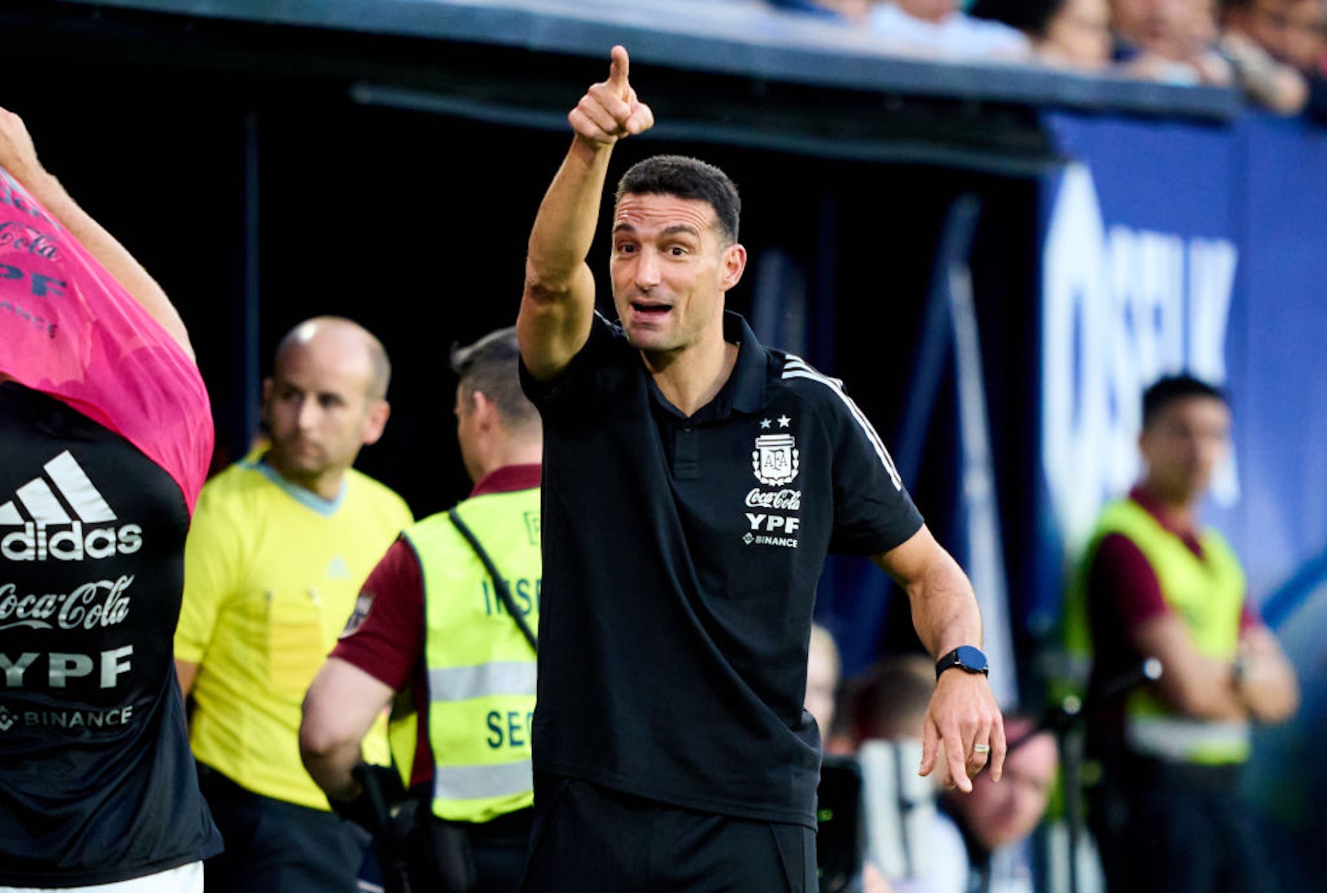 阿根廷主帥史卡朗尼(Lionel Scaloni)。(Getty Images) 阿根廷主帥史卡朗尼(Lionel Scaloni)。(Getty Images)