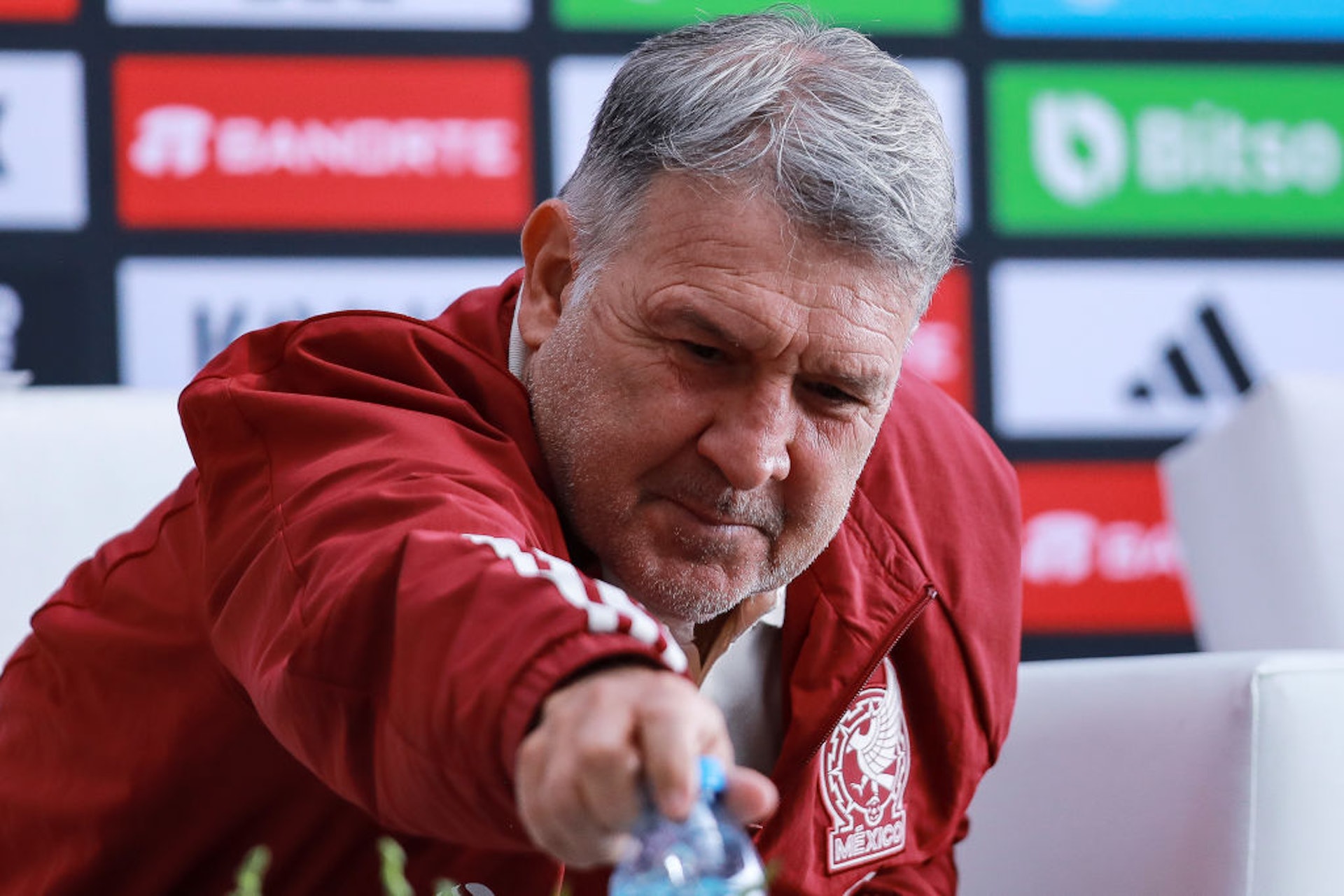 墨西哥教練馬天奴(Gerardo Martino)。(Getty Images) 墨西哥教練馬天奴(Gerardo Martino)。(Getty Images)