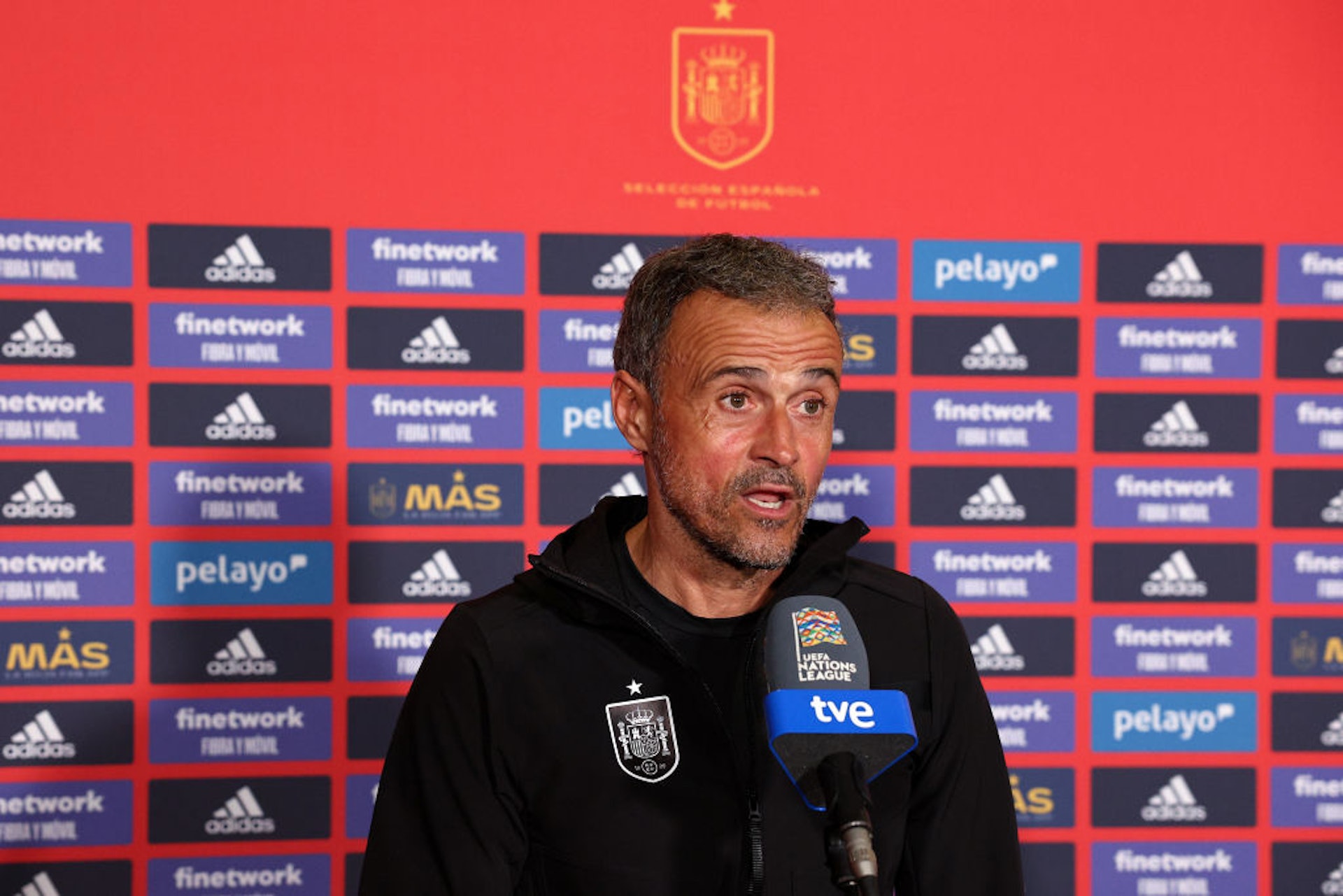 西班牙教練安歷基(Luis Enrique)。(Getty Images) 西班牙教練安歷基(Luis Enrique)。(Getty Images)