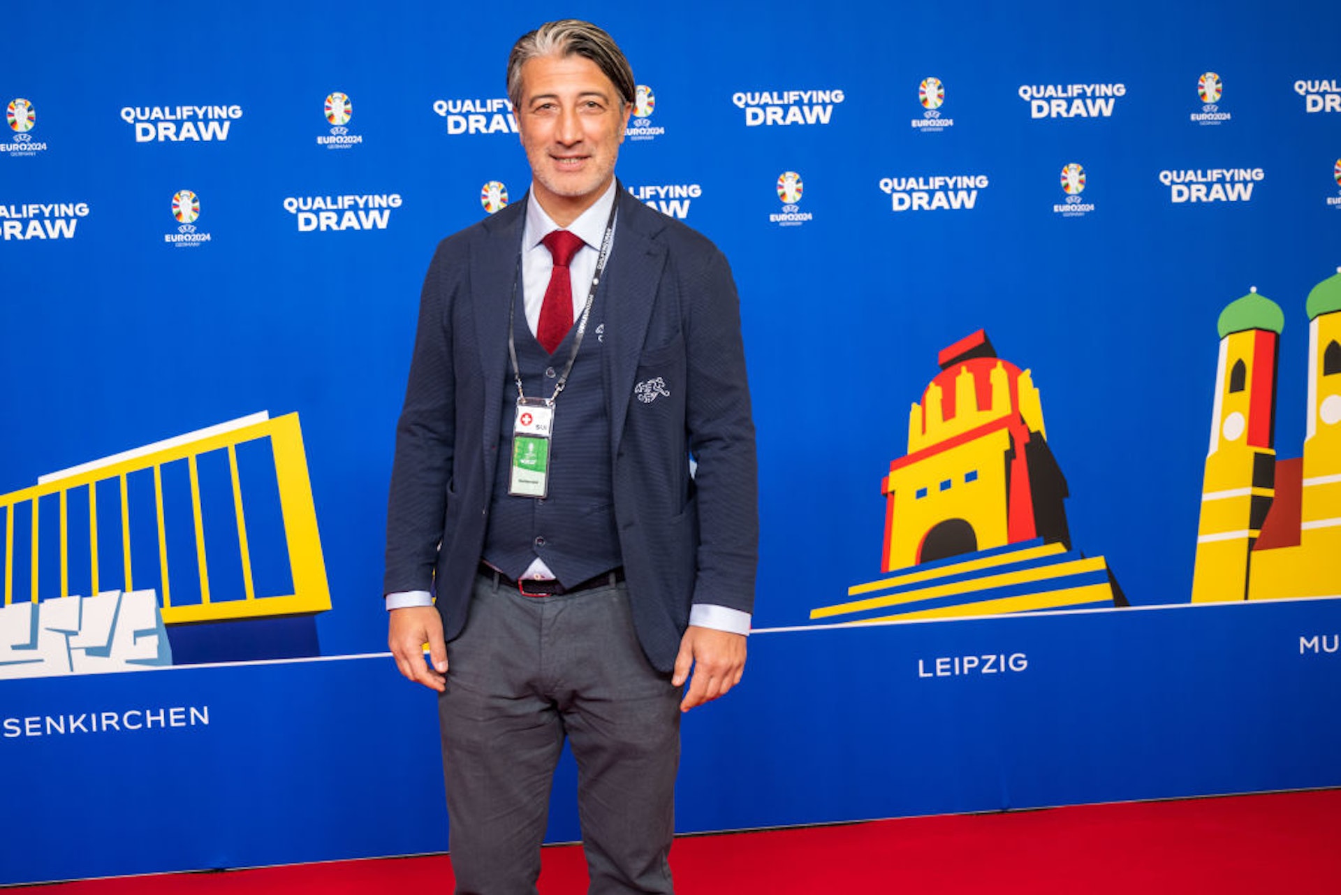 瑞士教練耶堅(Murat Yakin)。(Getty Images) 瑞士教練耶堅(Murat Yakin)。(Getty Images)