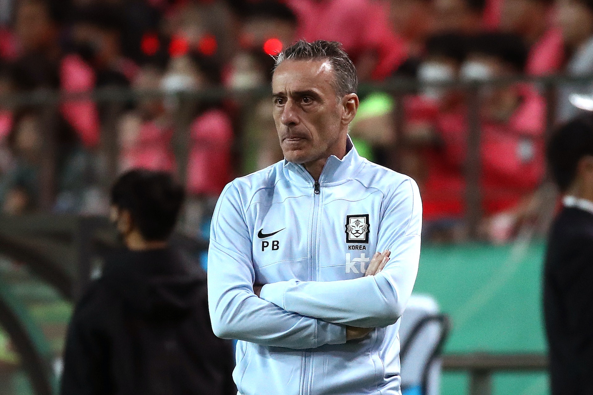 韓國教練保羅賓度（Paulo Bento）。（Getty Images）