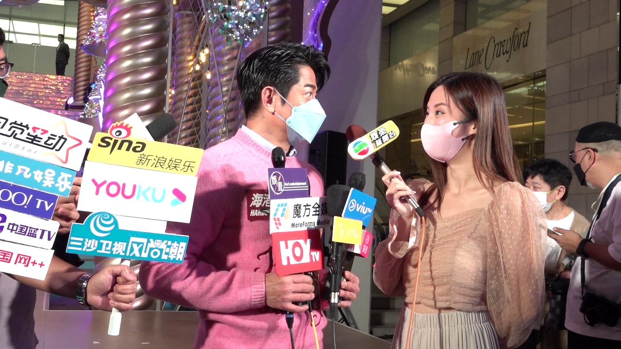 TVB娛樂新聞台女主持發問唔用腦　郭富城秒回：我頭先咪講咗囉!