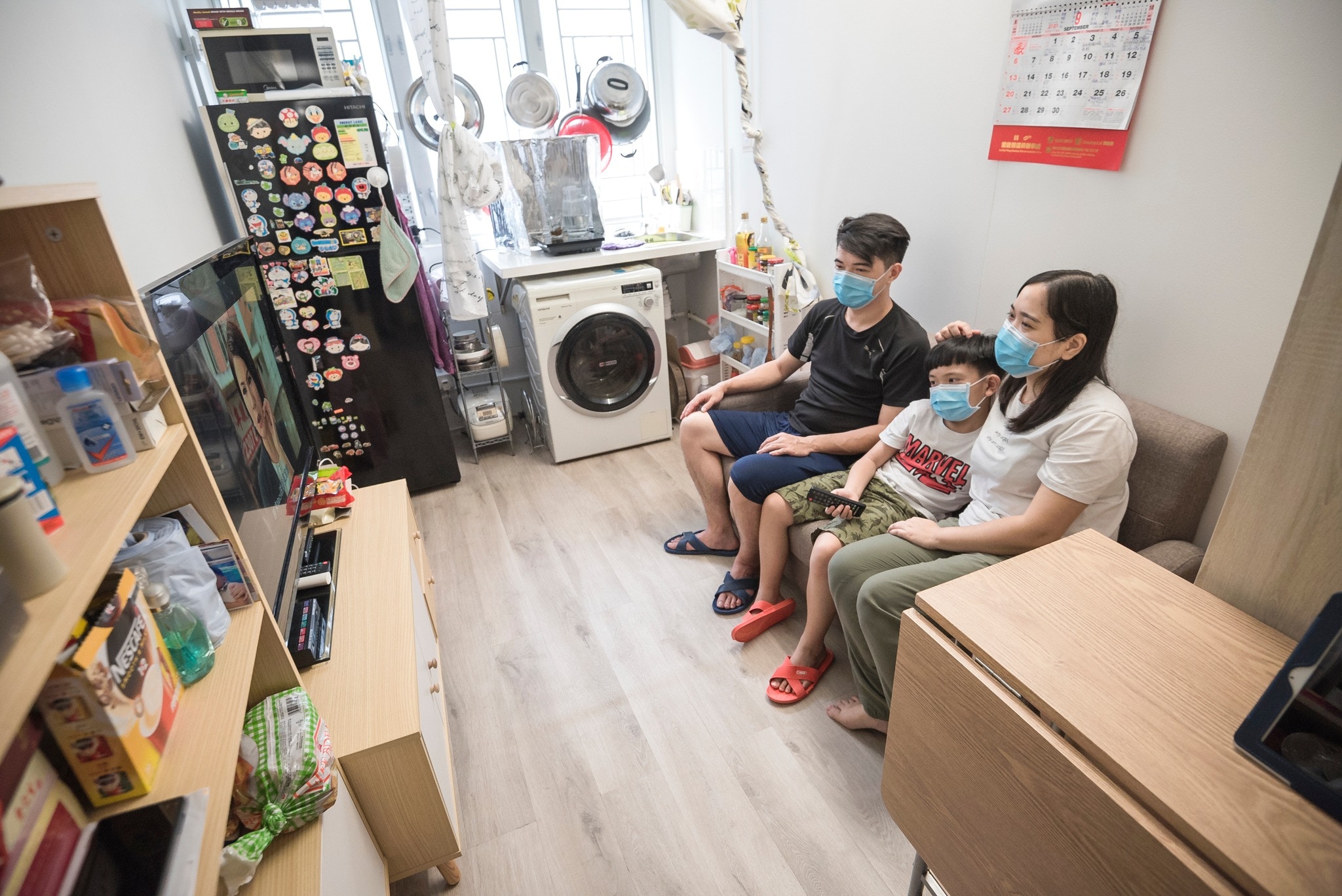 社聯「南昌220」是首個過渡性房屋項目，內部乾淨企理。（社聯Facebook）