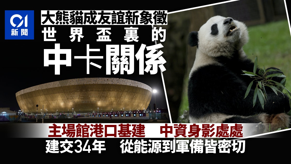 卡塔爾世界盃|從大熊貓到主場館:世盃裏的中卡關係 卡塔爾世界盃|從大熊貓到主場館:世盃裏的中卡關係