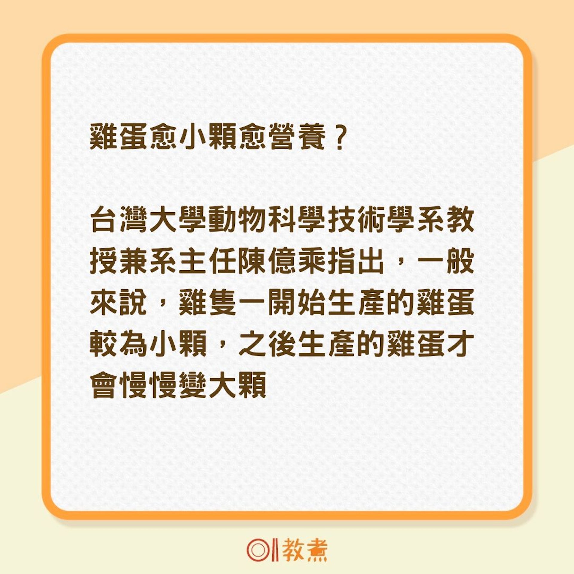 吃蛋冷知識(01製圖) 吃蛋冷知識(01製圖)