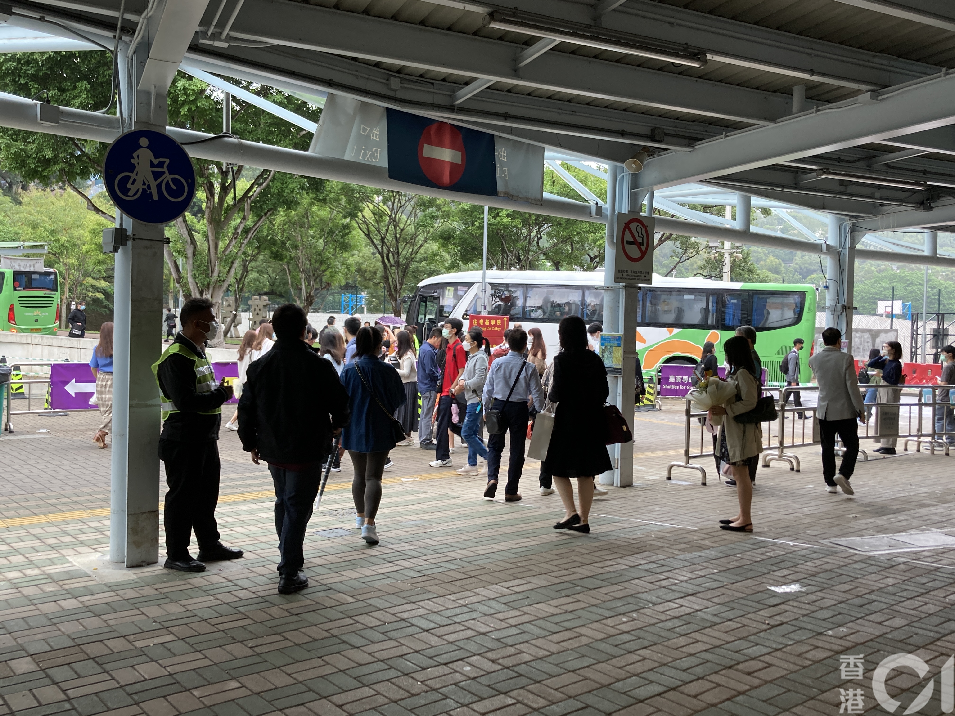 香港中文大學一連三日舉行畢業禮。（江麗盈攝）