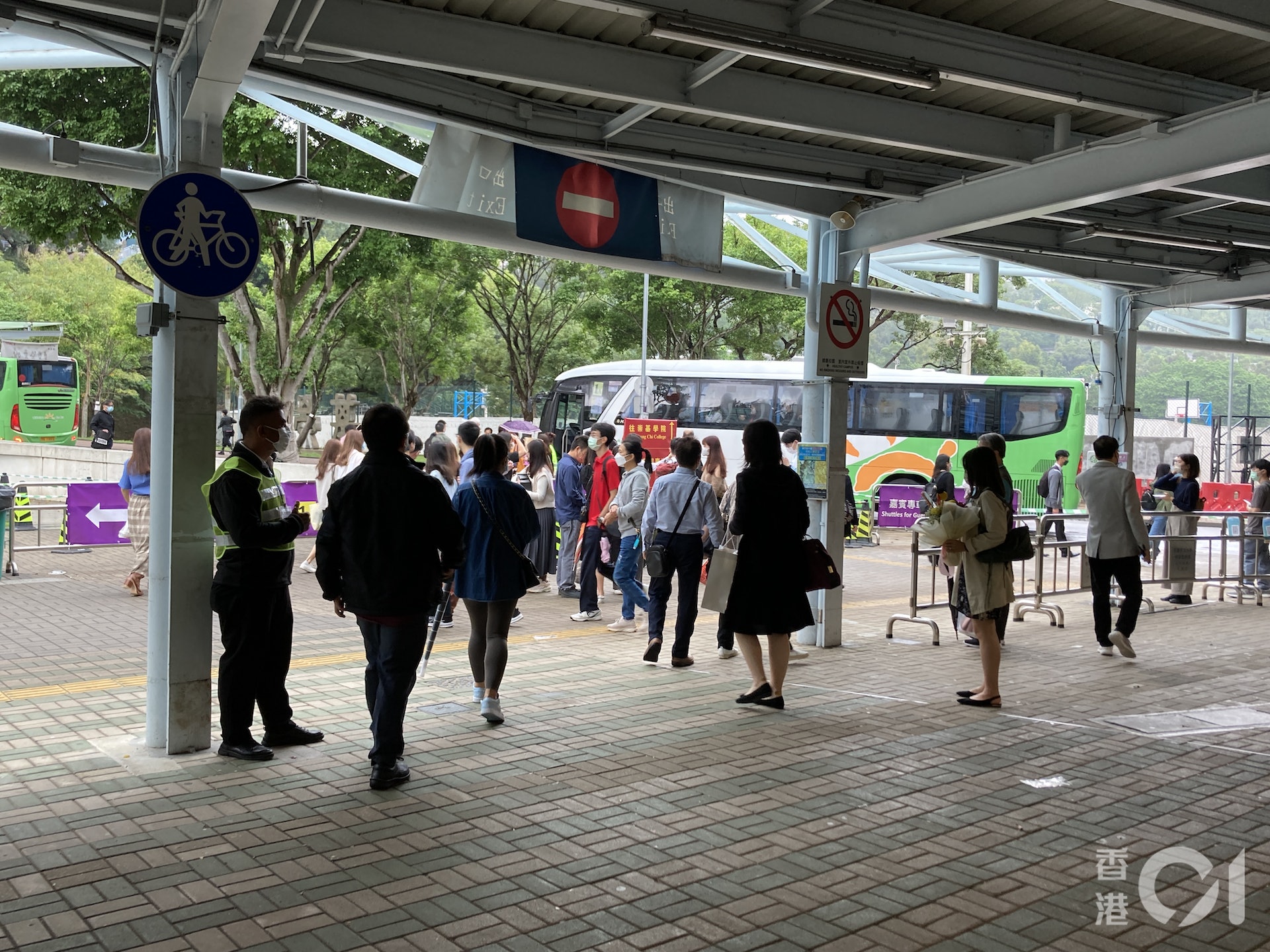 香港中文大學一連三日舉行畢業禮。(江麗盈攝) 香港中文大學一連三日舉行畢業禮。(江麗盈攝)