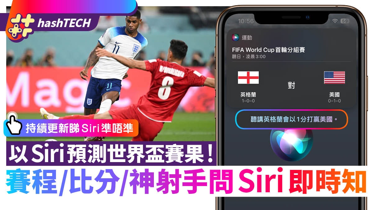 世界盃|用Siri預測賽果!賽程/比分/神射手問Siri即時知 世界盃|用Siri預測賽果!賽程/比分/神射手問Siri即時知