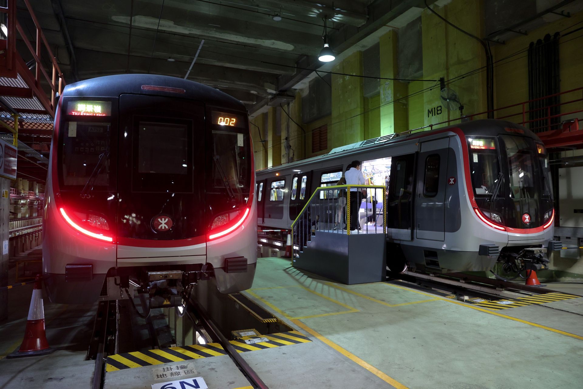 MTR's domestically produced QTrain will be the first passenger train on the Kwun Tong Line