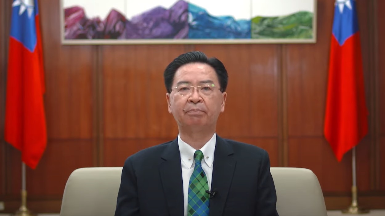 吳釗燮訪問捷克 與參議院議長會談 吳釗燮訪問捷克 與參議院議長會談