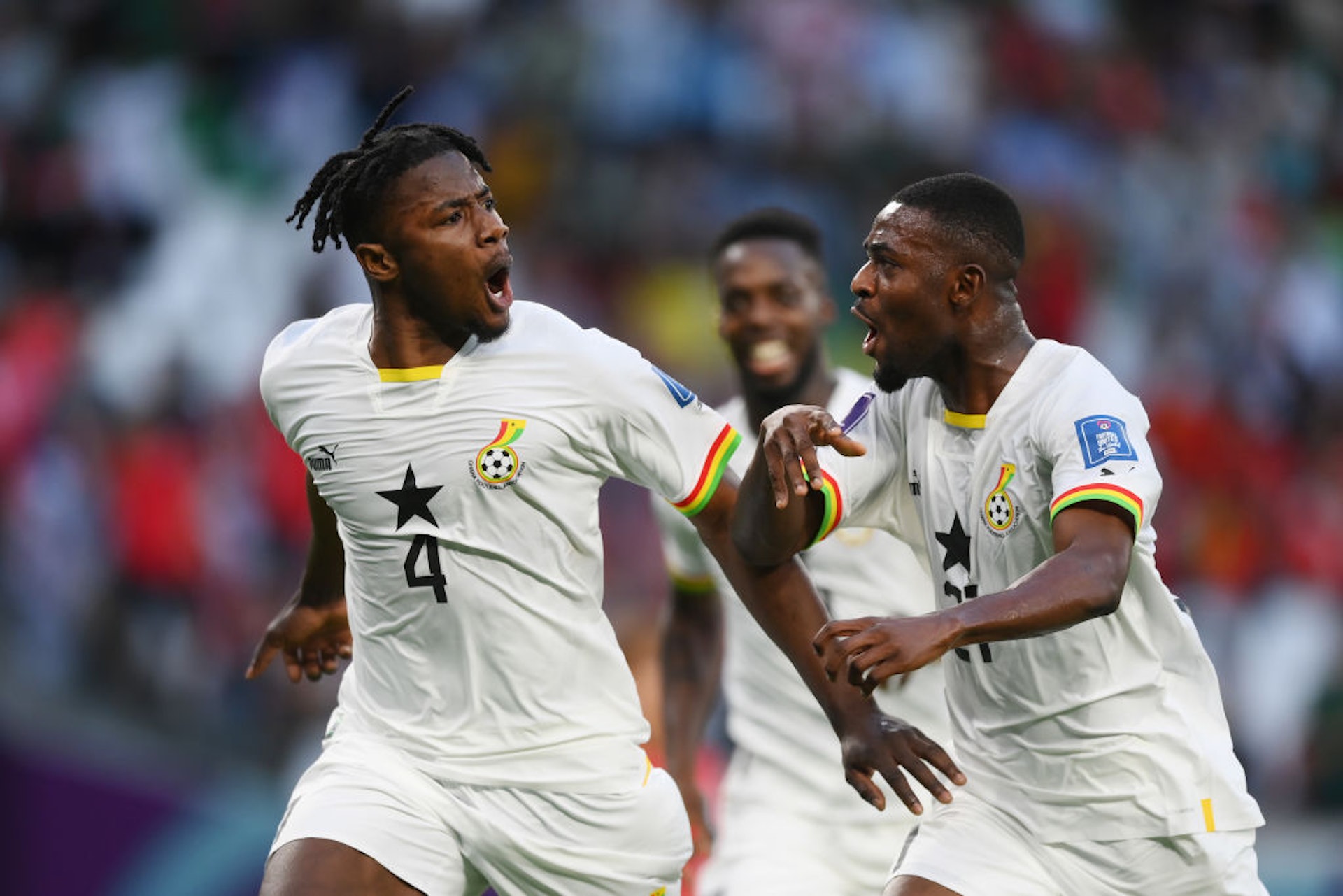 沙利素慶祝入球。(Getty Images) 沙利素慶祝入球。(Getty Images)