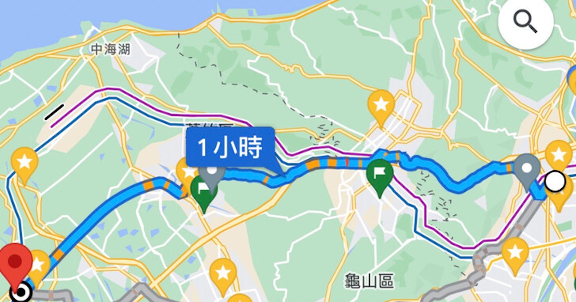 如何儲存Google Maps路線規劃行程?(T客邦提供) 如何儲存Google Maps路線規劃行程?(T客邦提供)