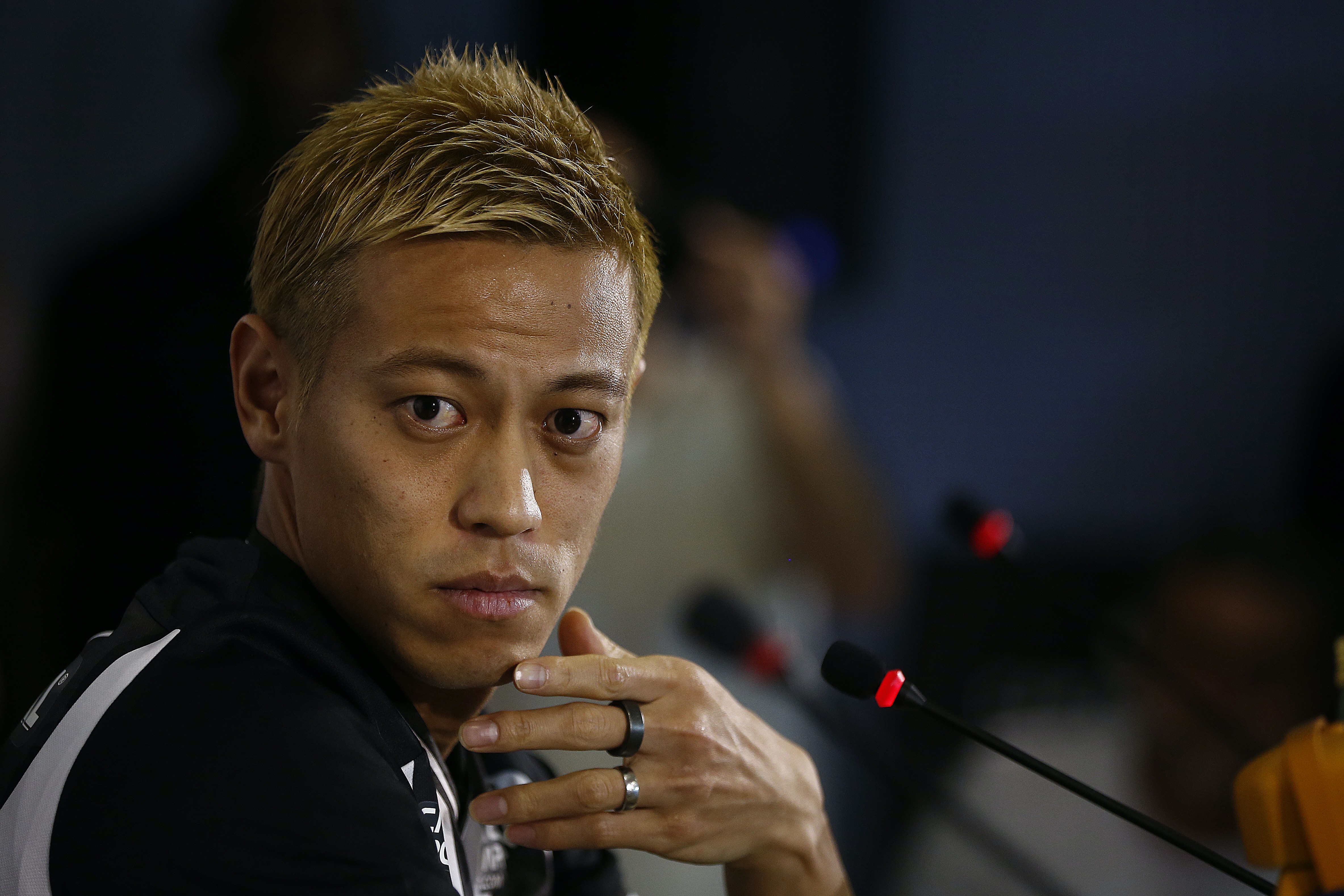 本田圭佑一反常態稱讚森保一的戰術運用。（Getty Images）