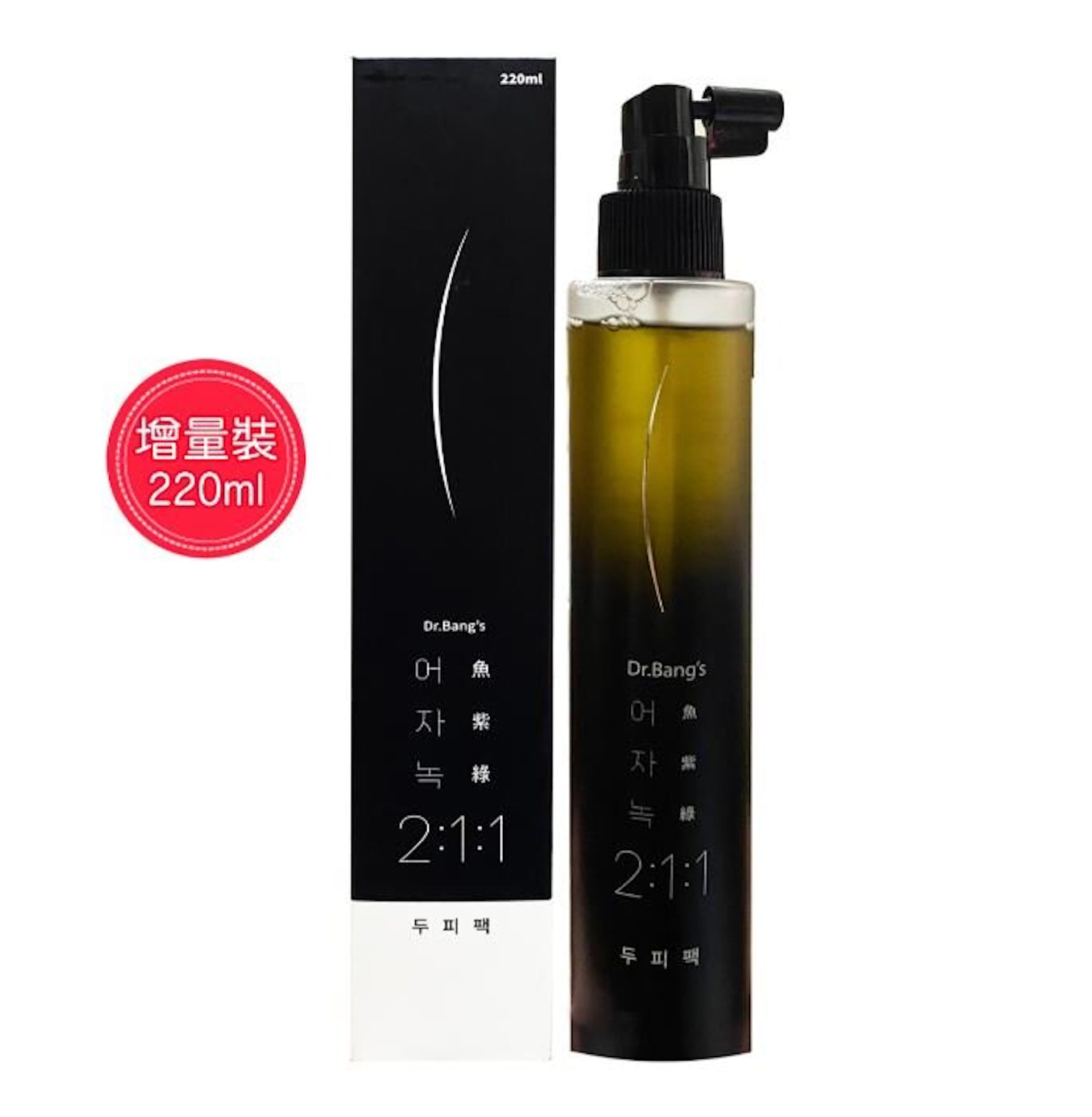 Dr.Bang Hair - 2:1:1魚紫綠 頭皮保護噴霧 220ml Dr.Bang Hair - 2:1:1魚紫綠 頭皮保護噴霧 220ml