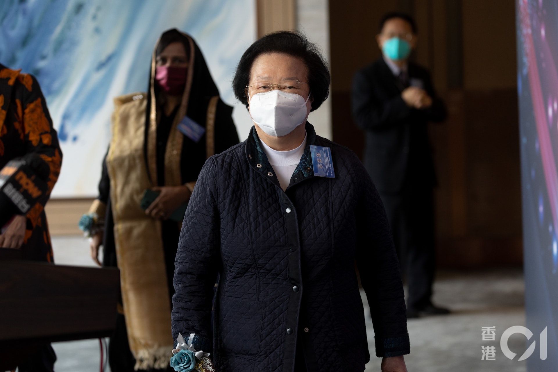 譚惠珠認為法庭與特首是各司其職。(夏家朗攝) 譚惠珠認為法庭與特首是各司其職。(夏家朗攝)