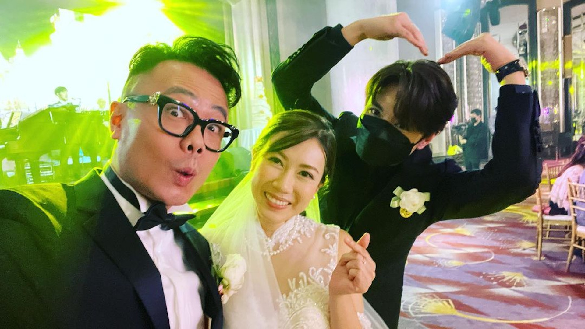 張敬軒為Johnny Yim做兄弟,兩人早於2008年結緣,Johnny多次任張敬軒演唱會總監。(IG@johnnyyim) 張敬軒為Johnny Yim做兄弟,兩人早於2008年結緣,Johnny多次任張敬軒演唱會總監。(IG@johnnyyim)
