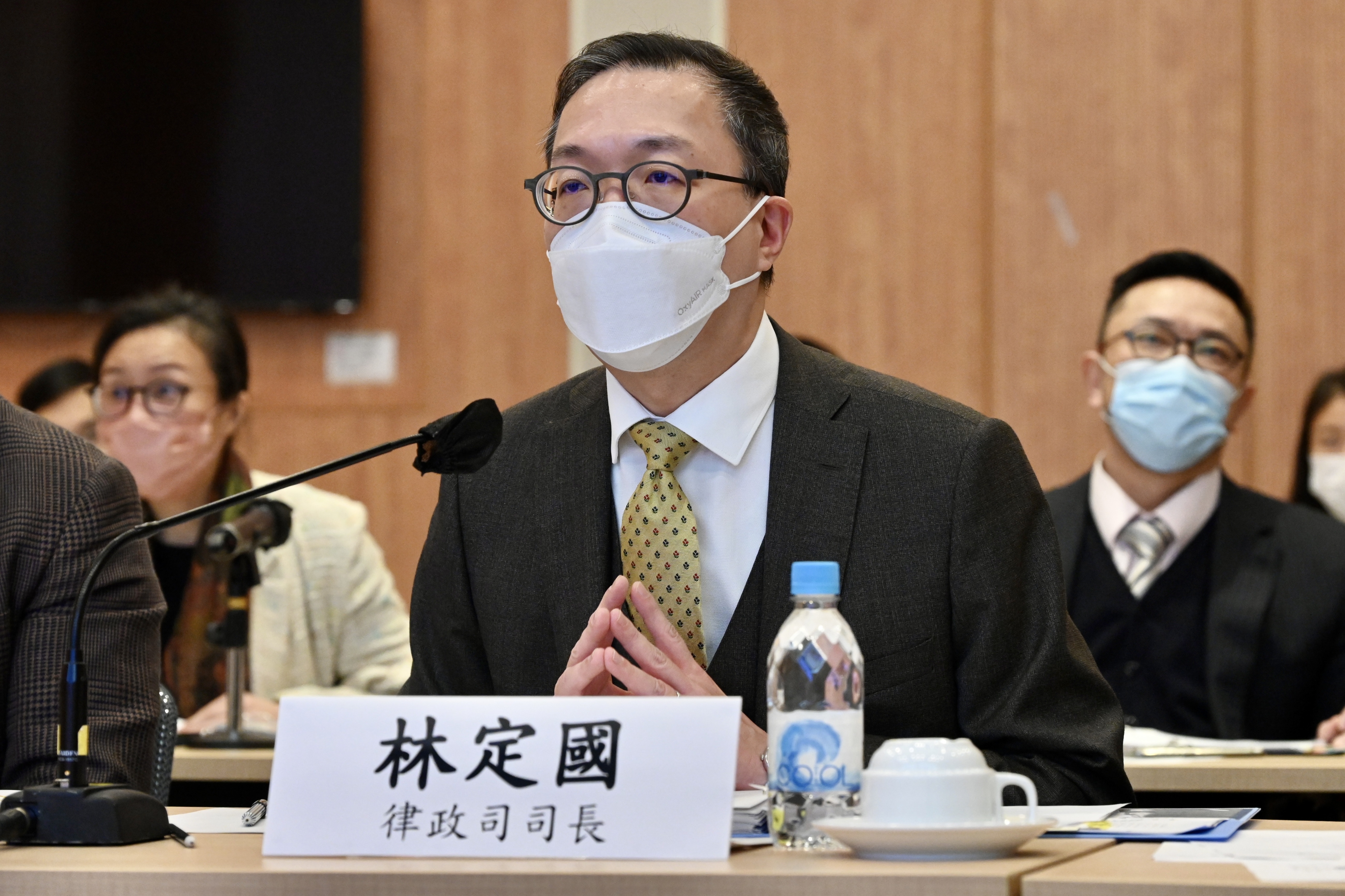 黎智英案︱律政司著手修例　林定國稱必先利器：法律維護國安工具