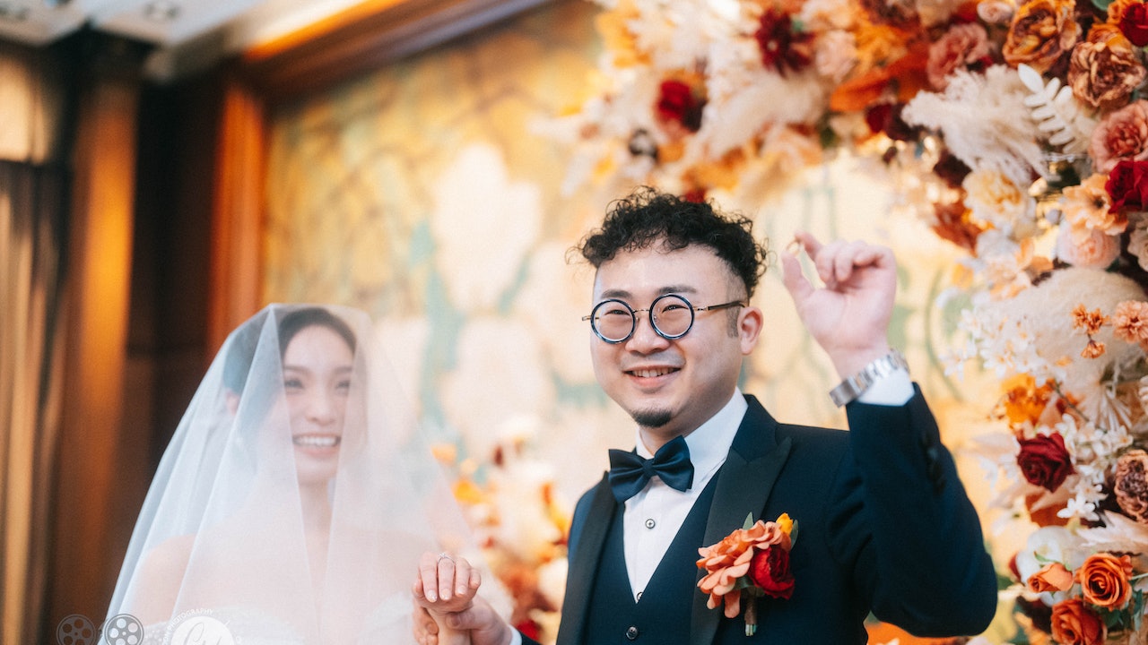 《正義迴廊》麥沛東大婚之喜 望新娘步入會場已眼泛淚光 《正義迴廊》麥沛東大婚之喜 望新娘步入會場已眼泛淚光