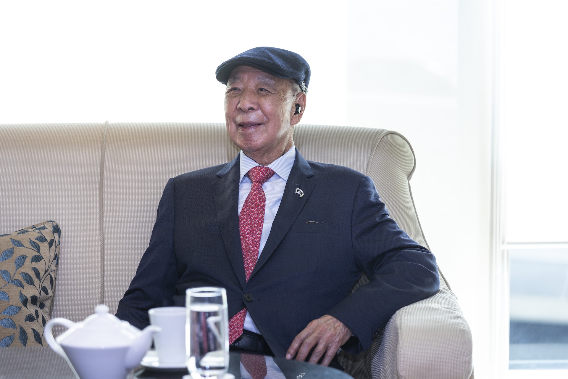 呂志和晚年推動培育新一代科學家,肩負傳承世界文明的責任。(資料圖片) 呂志和晚年推動培育新一代科學家,肩負傳承世界文明的責任。(資料圖片)