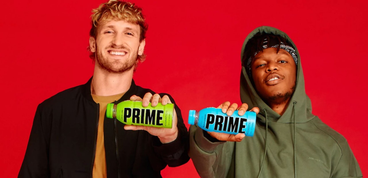 這款飲料Prime由兩位網紅KSI及Logan Paul推出與宣傳(Prime官方網站) 這款飲料Prime由兩位網紅KSI及Logan Paul推出與宣傳(Prime官方網站)