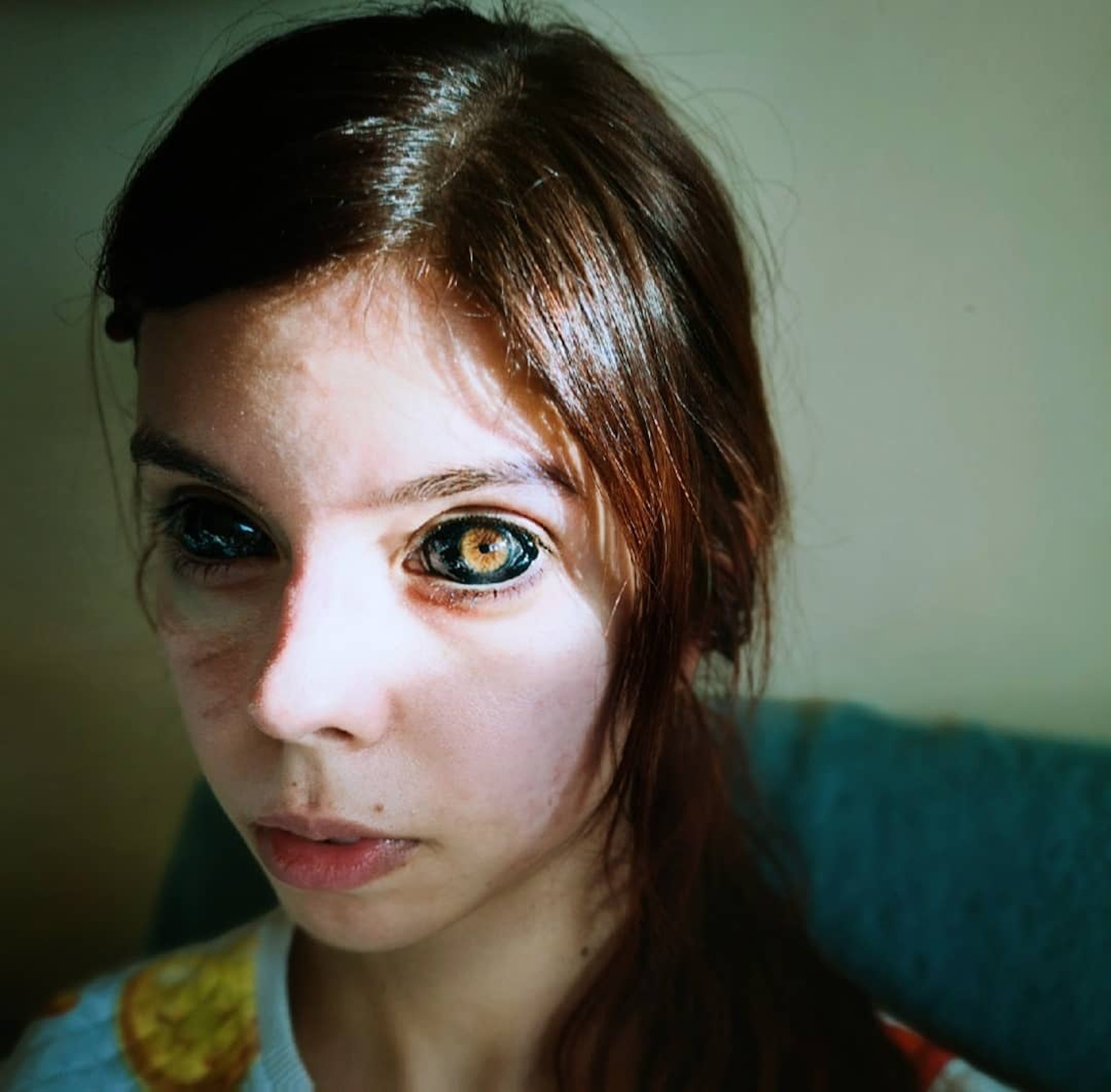 外國有一名女生因刺青而導致雙眼失明。（ig@anoxi_cime）