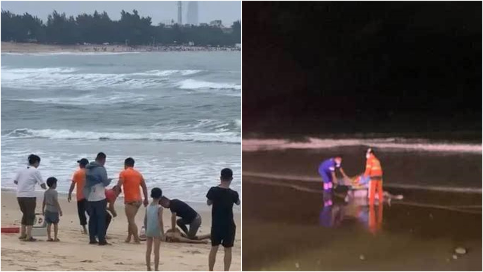 4岁女童海滩失踪事件，官方通报：疑似孩子摔倒后消失在海浪中！