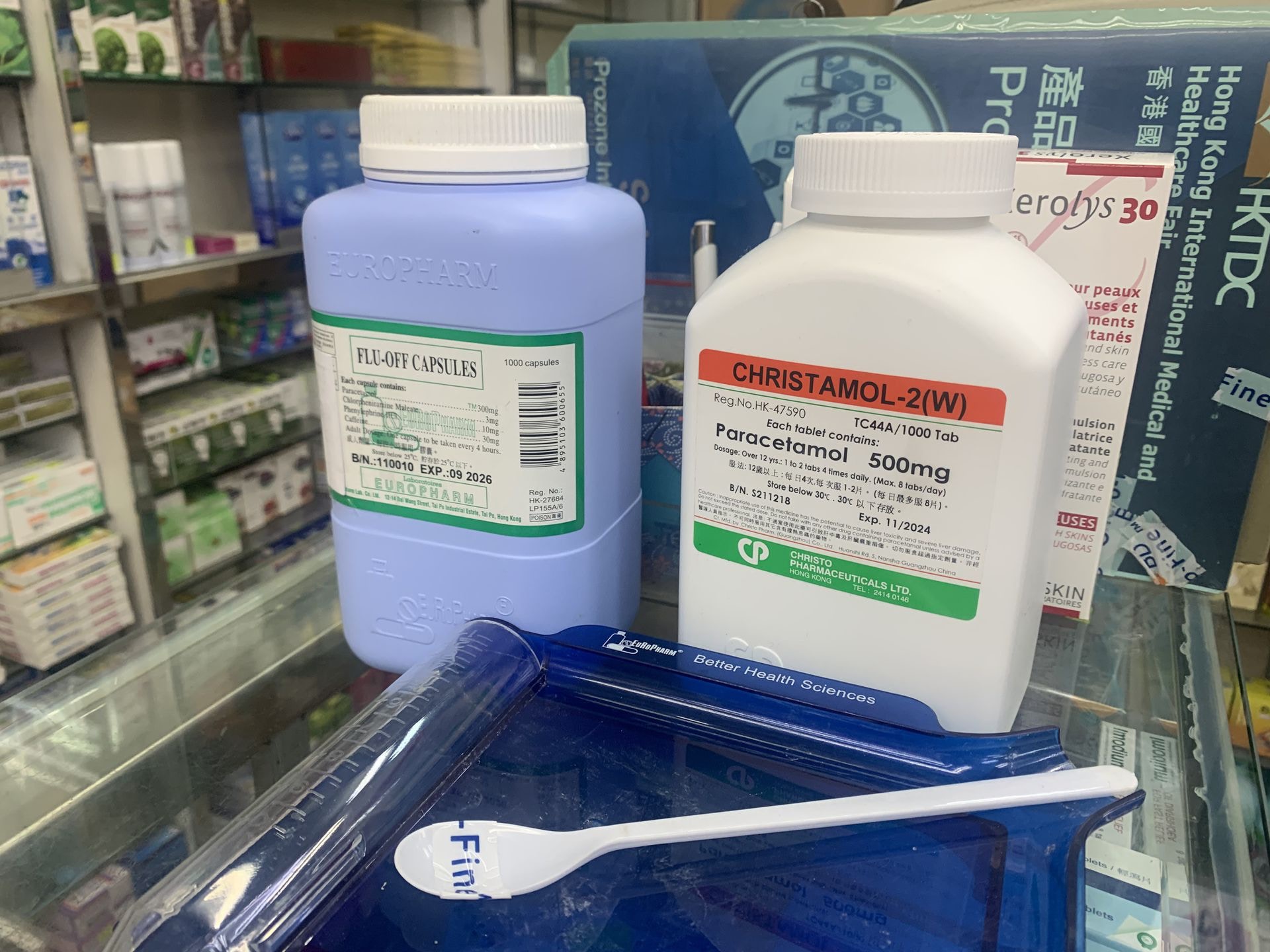 撲熱息痛藥物供應回穩　藥房商會指暫未見內地人來港搶購