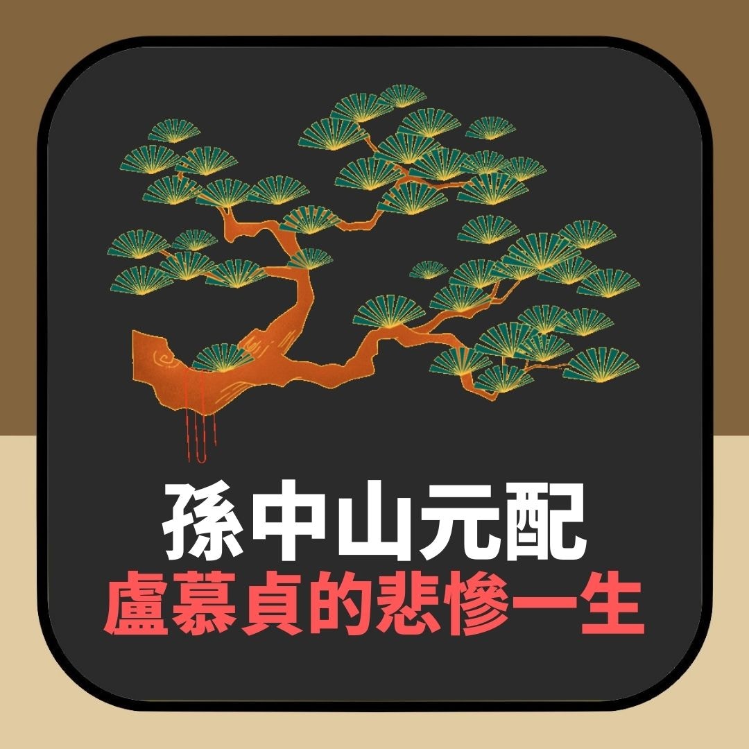 孫中山元配盧慕貞的悲慘一生（01製圖）