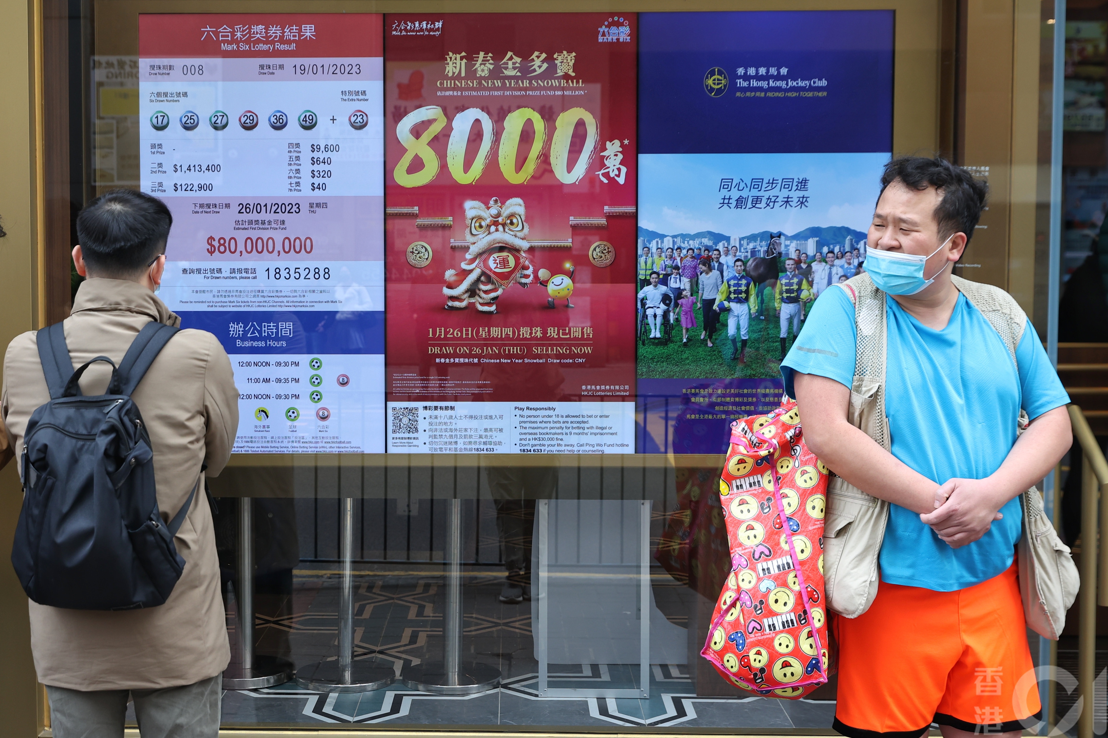 六合彩新春金多寶｜8000萬魔力投注站未開先見人龍中獎想去旅行