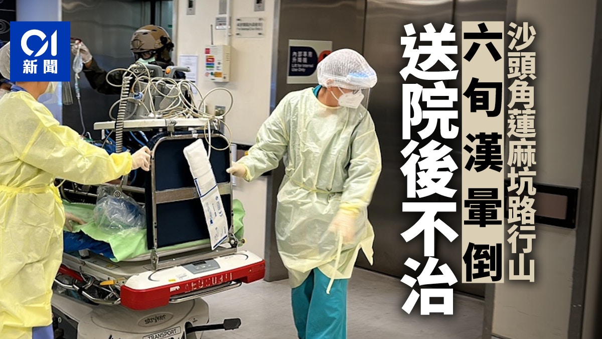 六旬行山漢蓮麻坑路暈倒　政府飛行服務隊直升機救走　送院後不治