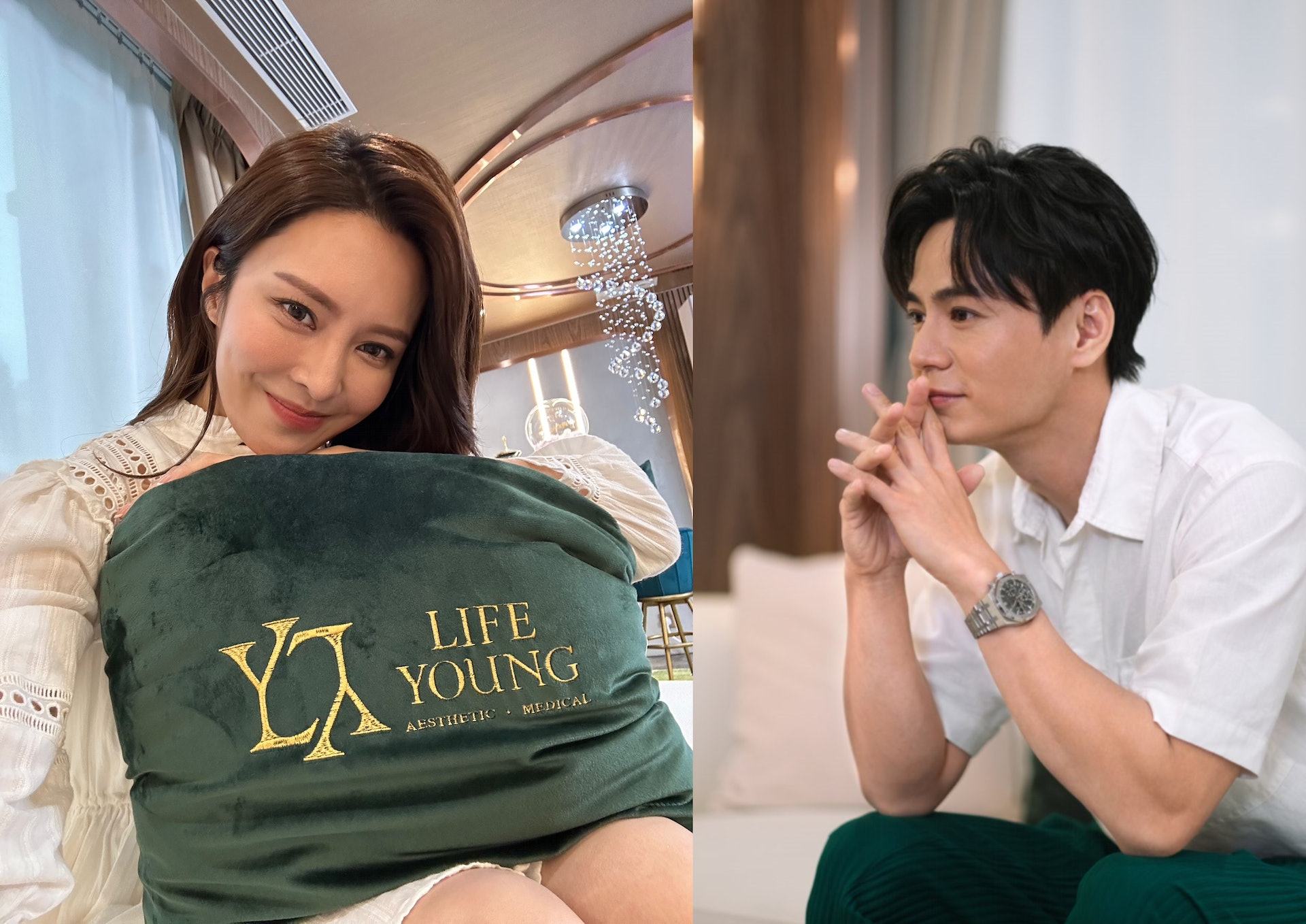 女神張曦雯(Kelly)及型男羅子溢(Him)作為 Life Young 代言人也會固定到Life Young享受療程,打造漂亮緊緻的肌膚。(圖片:Life Young) 女神張曦雯(Kelly)及型男羅子溢(Him)作為 Life Young 代言人也會固定到Life Young享受療程,打造漂亮緊緻的肌膚。(圖片:Life Young)