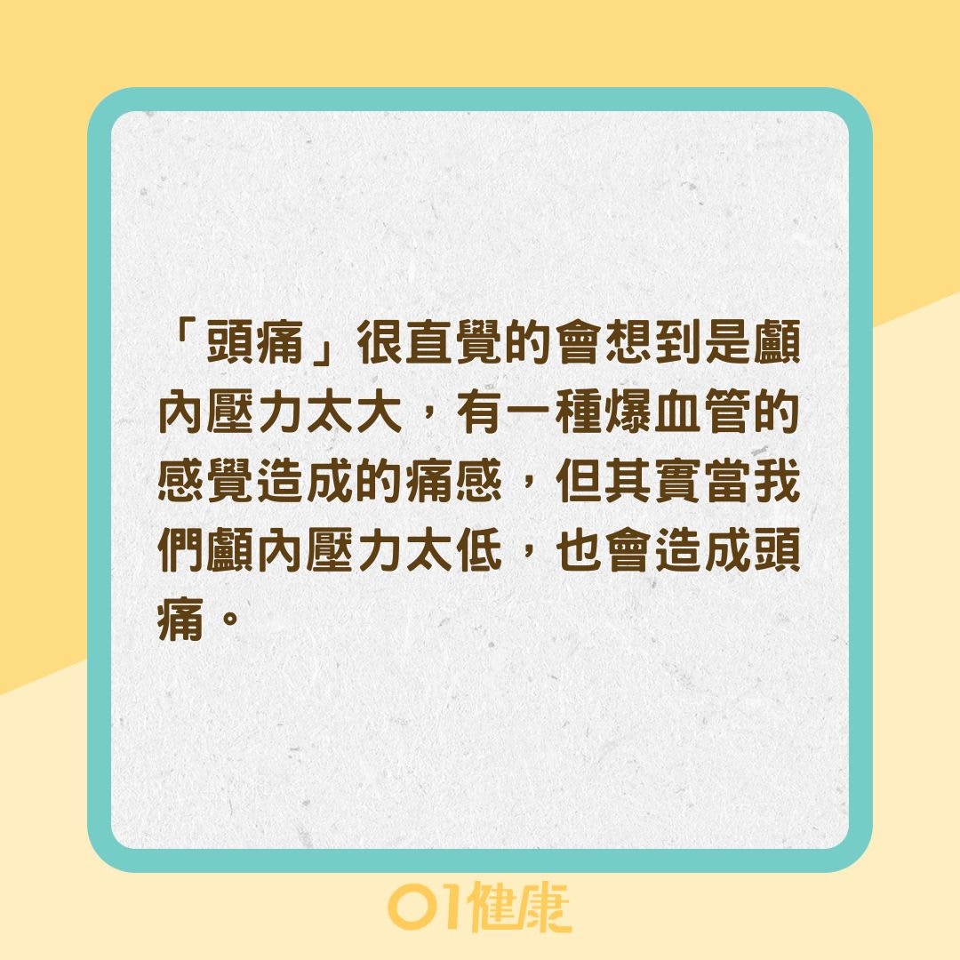 什麼是低腦壓頭痛？（01製圖）
