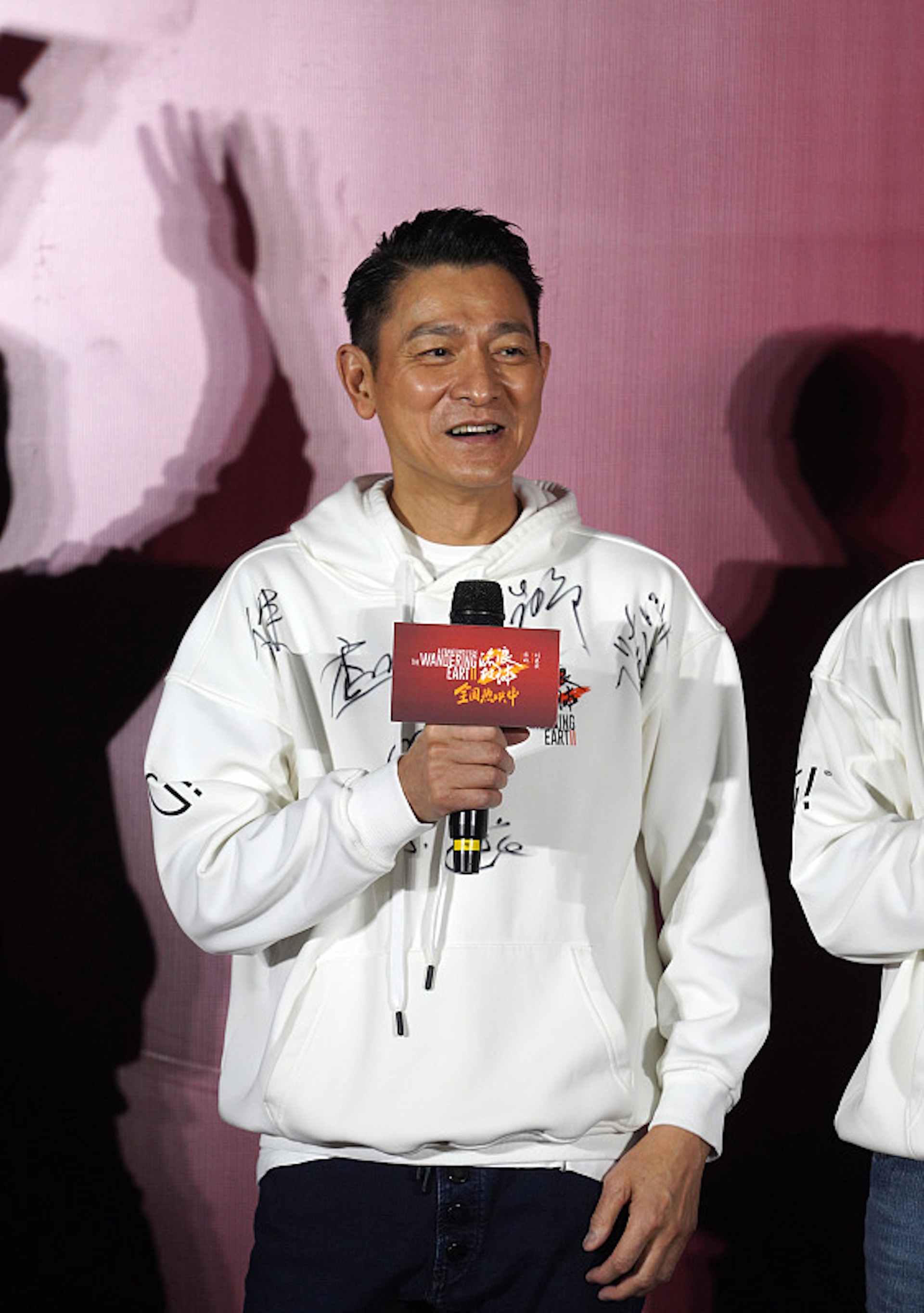 劉德華積極參與《流浪地球2》宣傳。(VCG) 劉德華積極參與《流浪地球2》宣傳。(VCG)