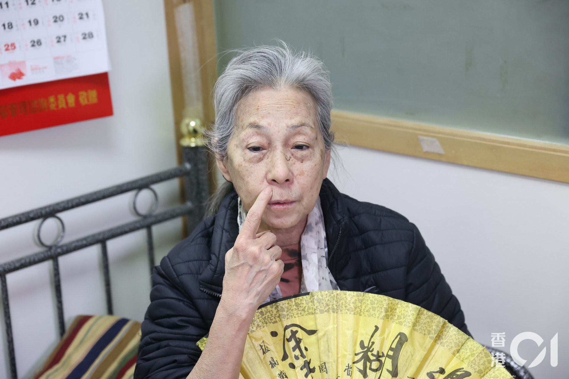 李楓貪靚脫咗粒招牌墨。(陳順禎攝) 李楓貪靚脫咗粒招牌墨。(陳順禎攝)