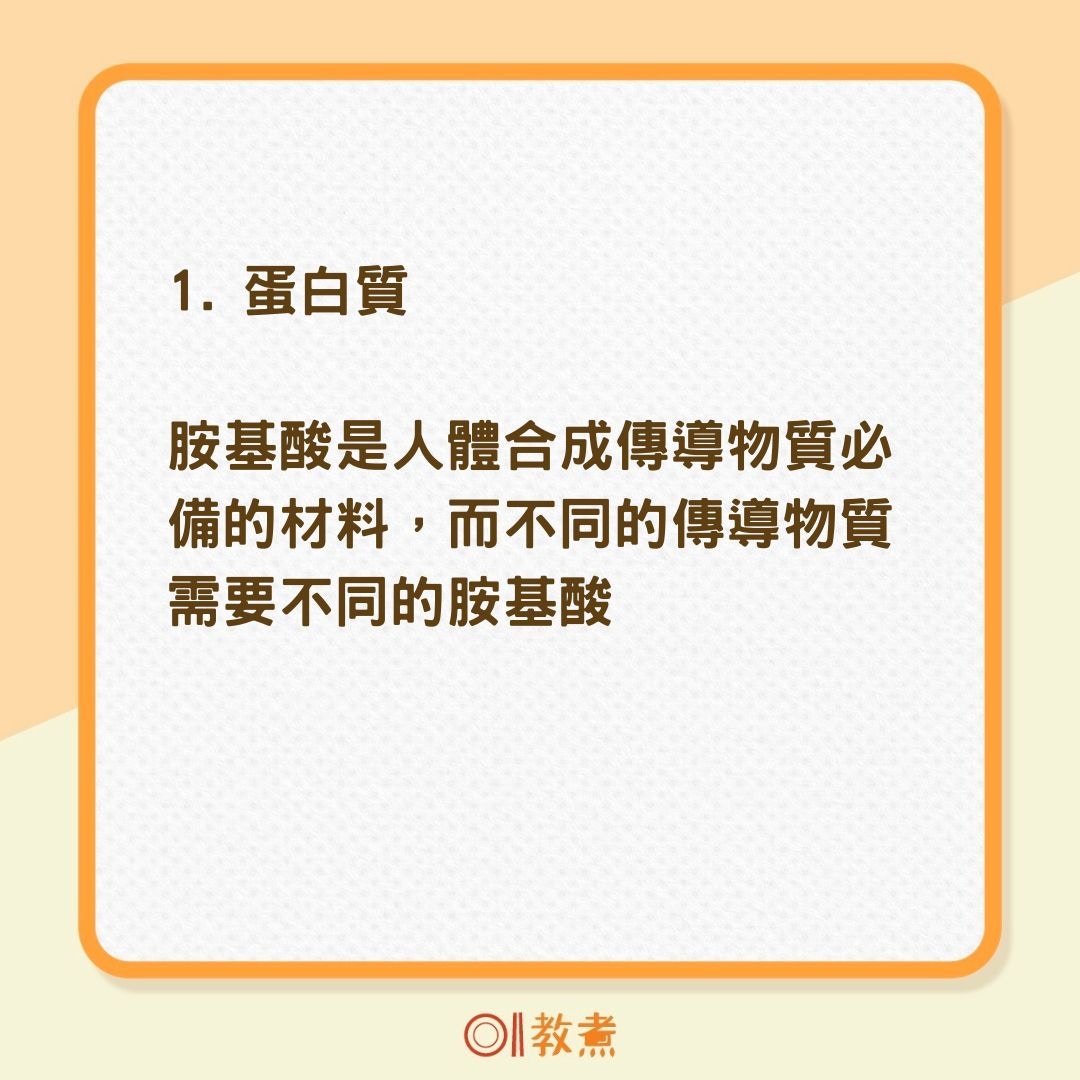 6大營養素助頭腦清晰（01製圖）