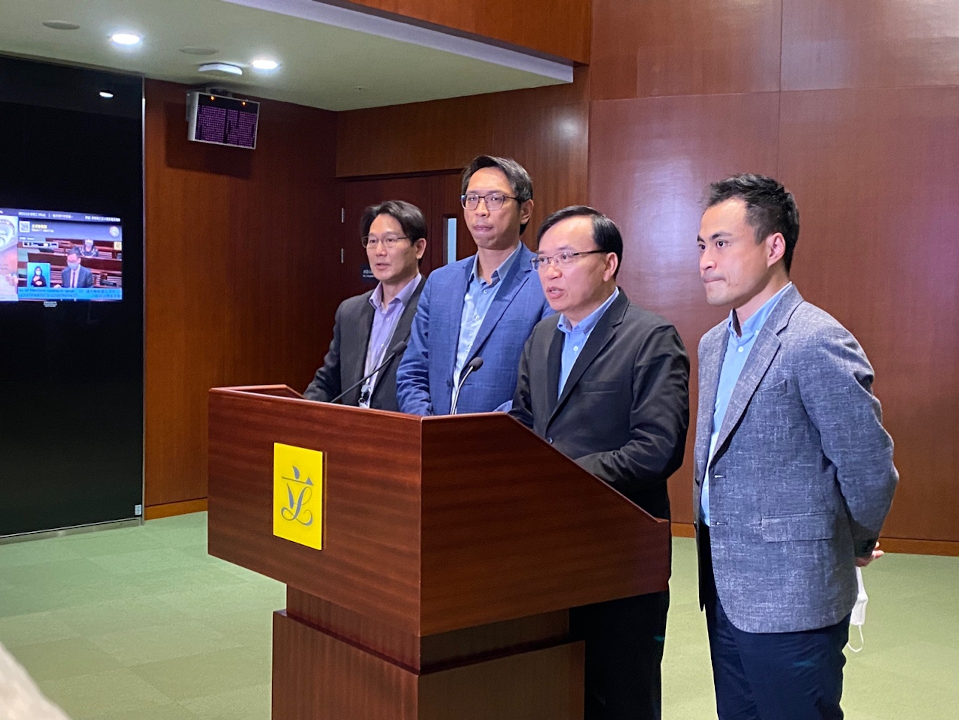 工聯會提出取消培訓限額,讓更多有意入行人士參與。(周皓宜攝) 工聯會提出取消培訓限額,讓更多有意入行人士參與。(周皓宜攝)