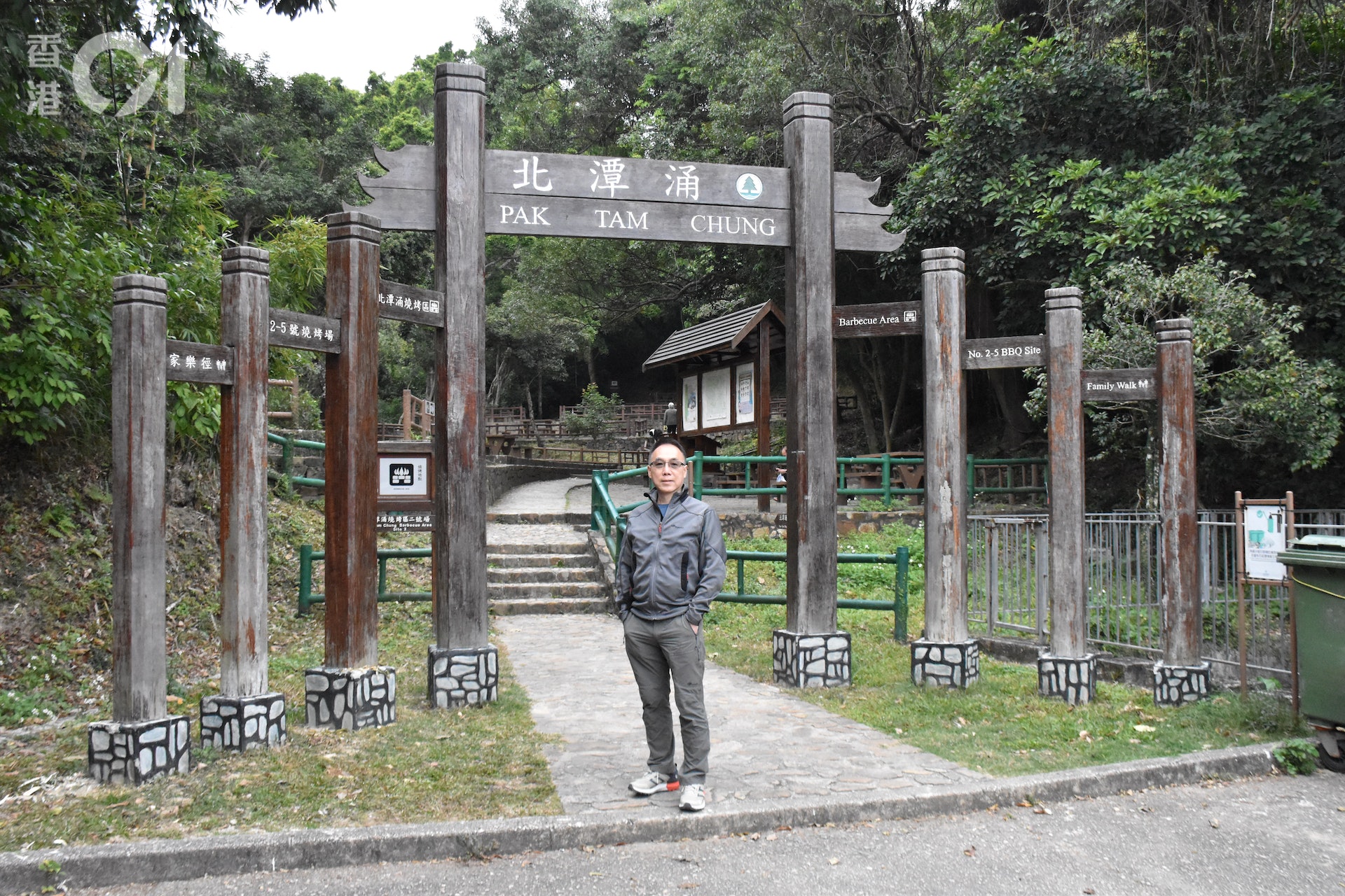 Angus提議到西貢北潭涌做訪問,因為他在這個地方留下不少難忘回憶。(顏銘輝攝) Angus提議到西貢北潭涌做訪問,因為他在這個地方留下不少難忘回憶。(顏銘輝攝)