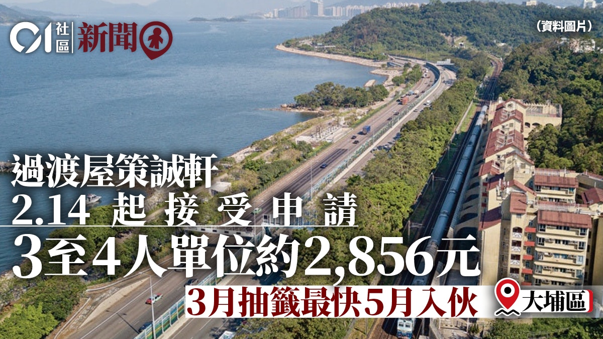 過渡性房屋｜房協策誠軒再推30個單位　2.14起申請3月抽籤5月入伙