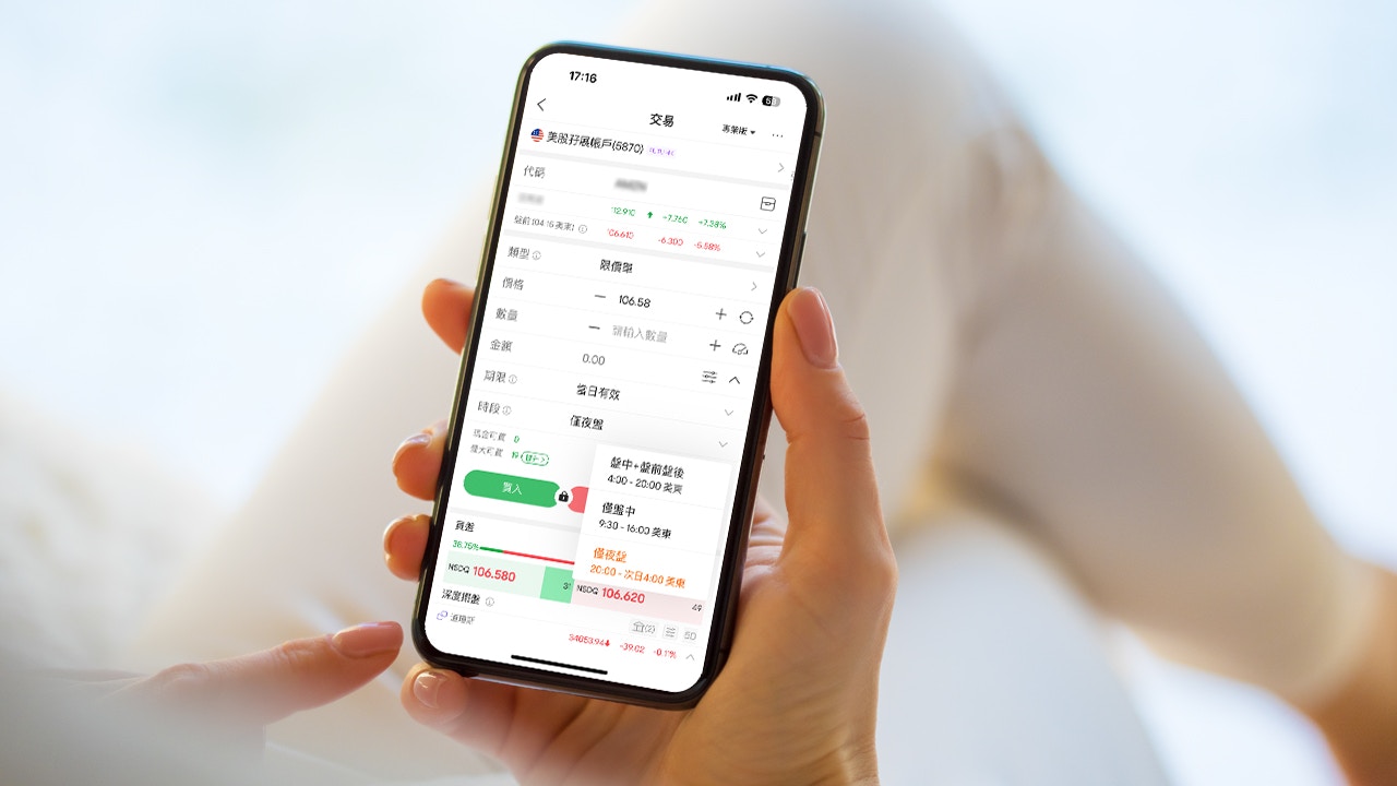 富途推美股「夜盤」交易實現24小時買賣首批逾30隻率先試行