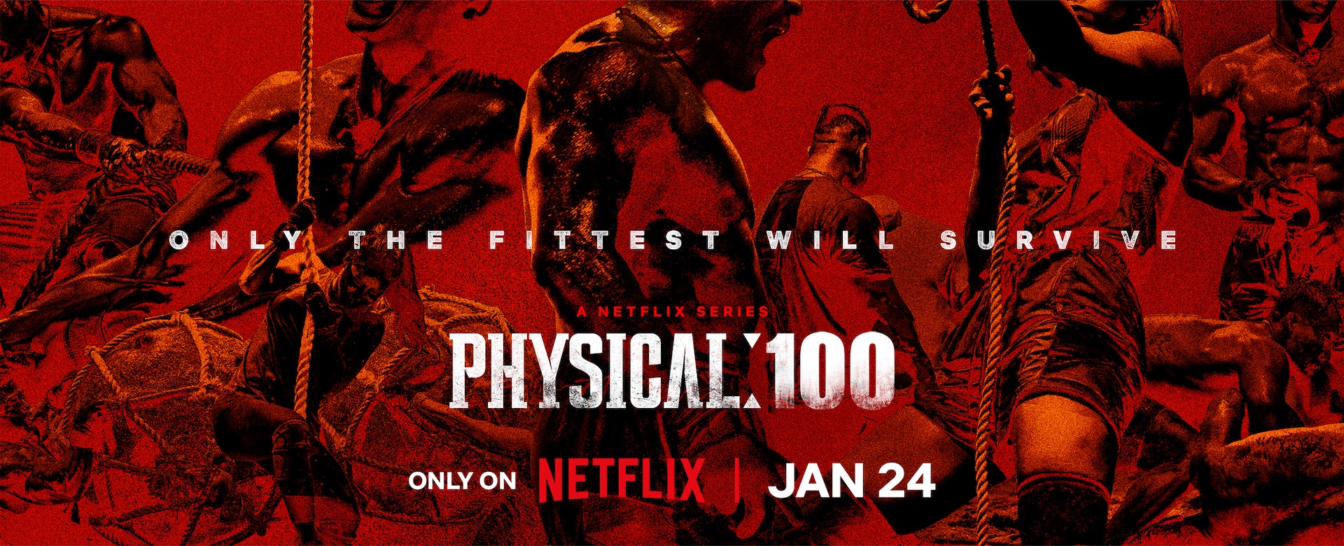 《體能之巔:百人大挑戰》日前上架已經登上全球排行榜第一位。(Netflix) 《體能之巔:百人大挑戰》日前上架已經登上全球排行榜第一位。(Netflix)