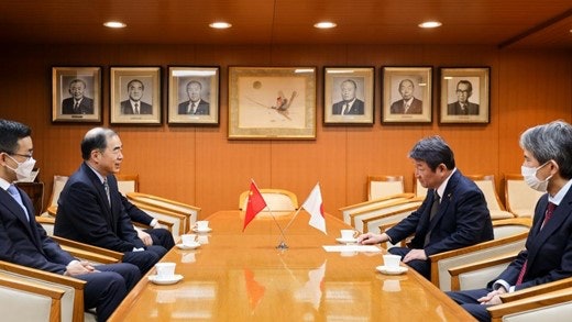 孔鉉佑辭行拜會日本政界 稱中日合作是唯一正確選擇 孔鉉佑辭行拜會日本政界 稱中日合作是唯一正確選擇