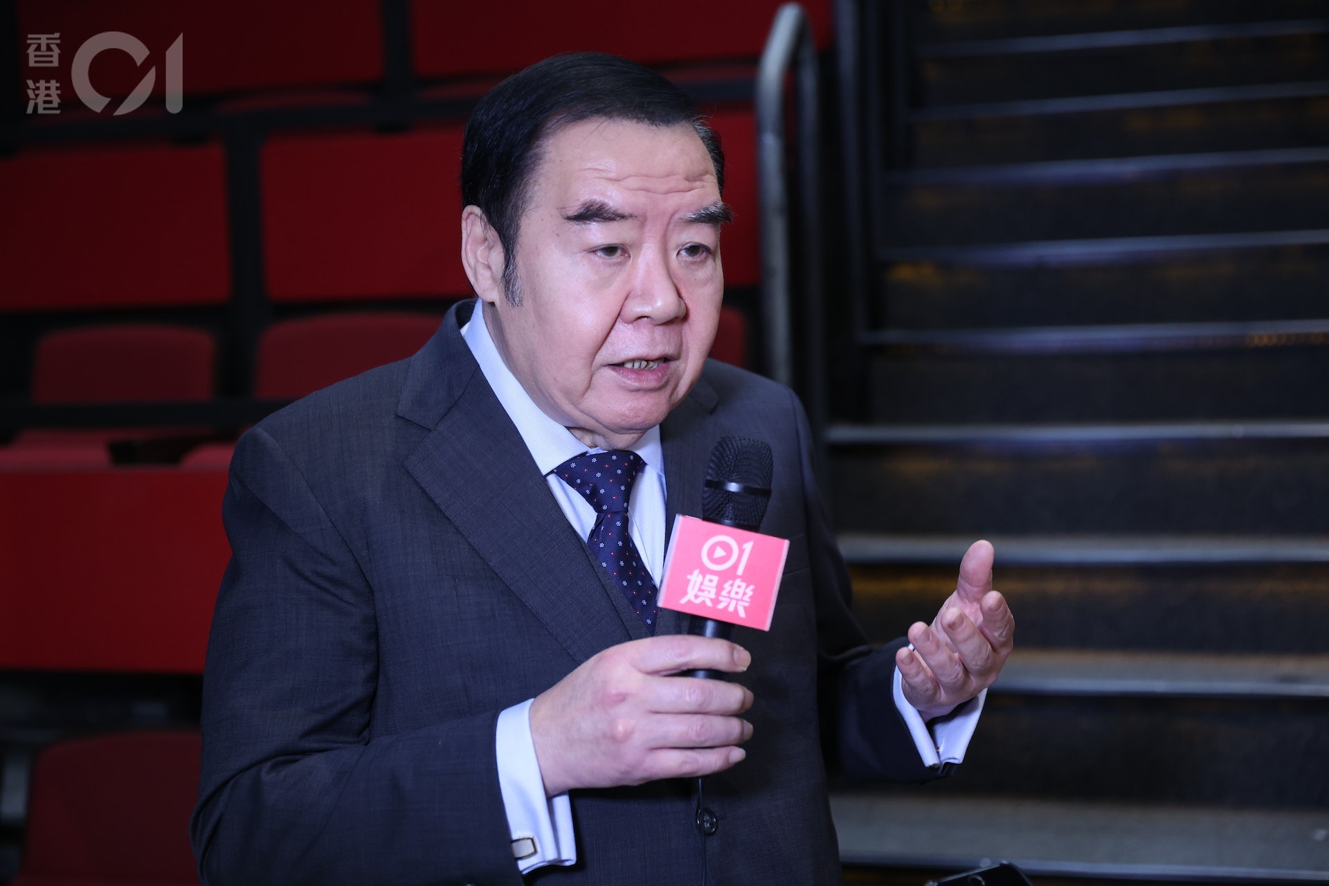 郑则仕(Kent哥)出席《万千星辉颁奖典礼2022》。