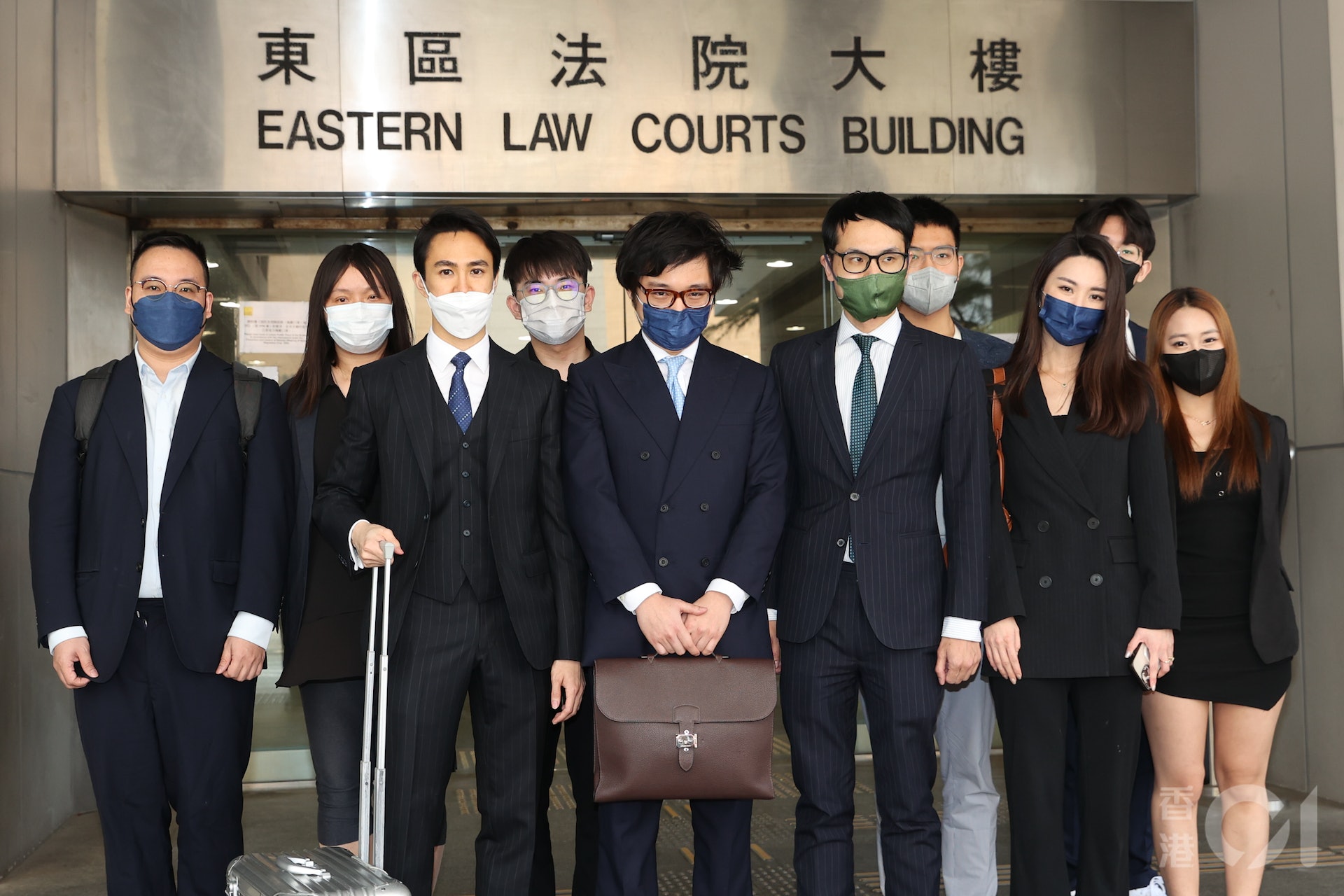 林作不小心駕駛案延至3月10日沙田裁判法院判決。(陳順禎攝) 林作不小心駕駛案延至3月10日沙田裁判法院判決。(陳順禎攝)