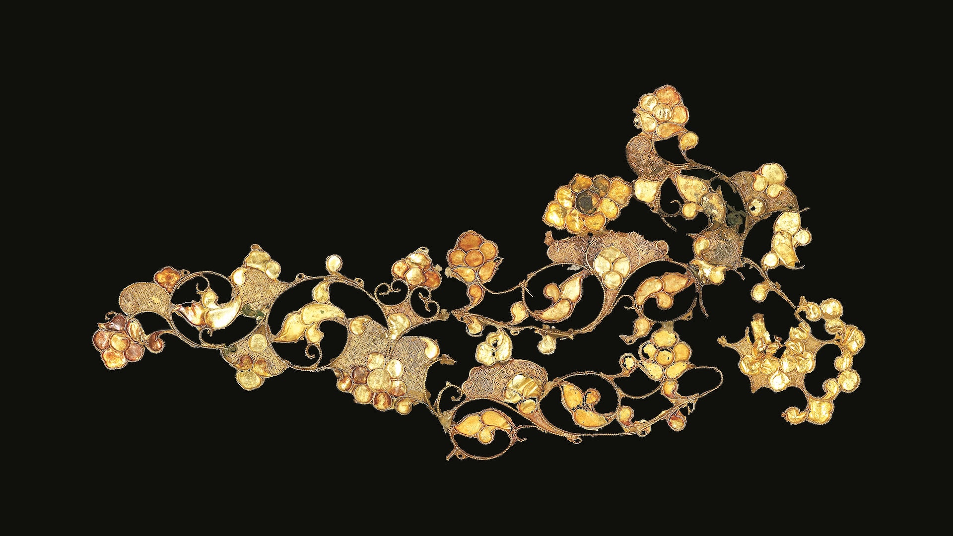 中大文物館即日起展出60多套古代金器 介紹黃金工藝發展 中大文物館即日起展出60多套古代金器 介紹黃金工藝發展
