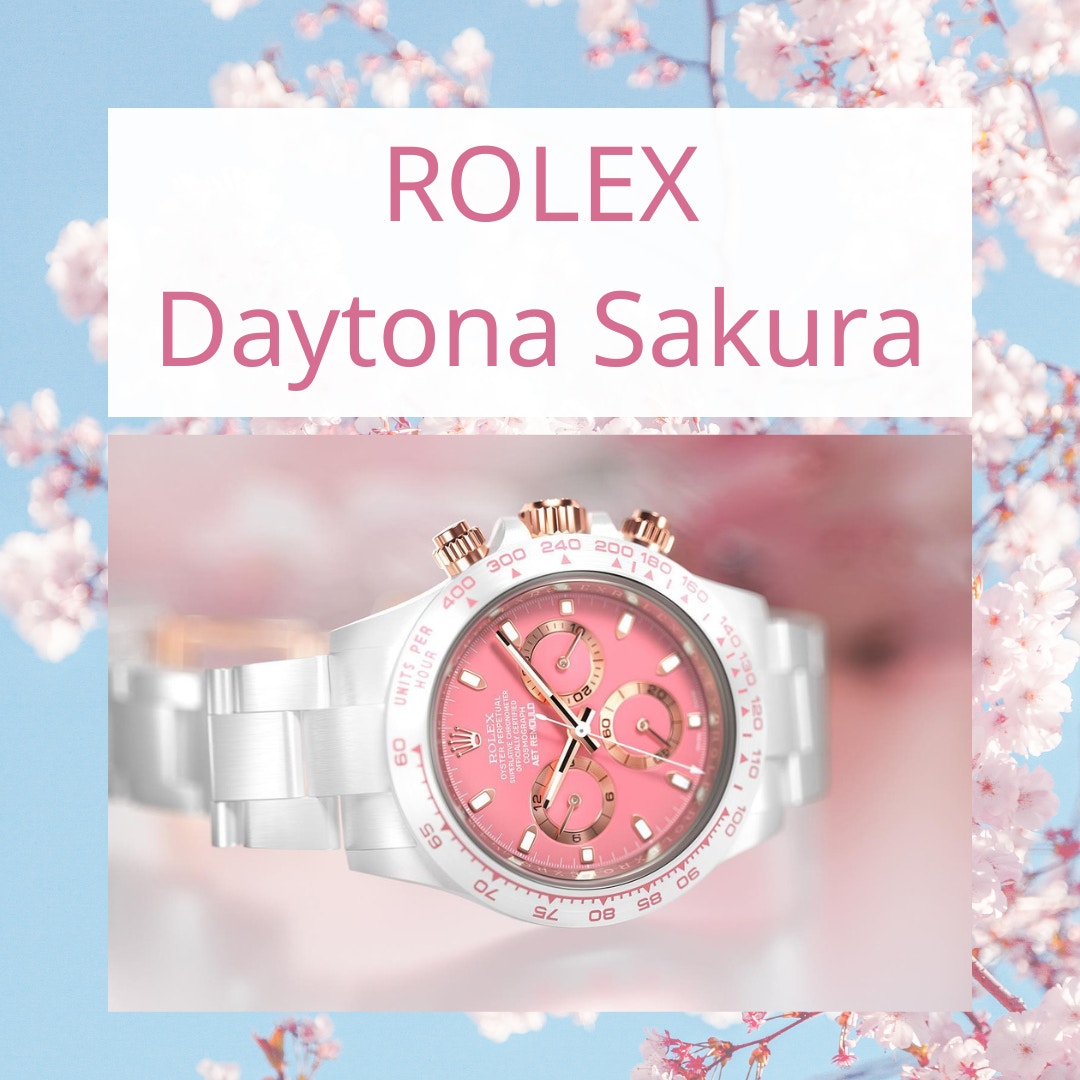 Rolex shop sakura pink