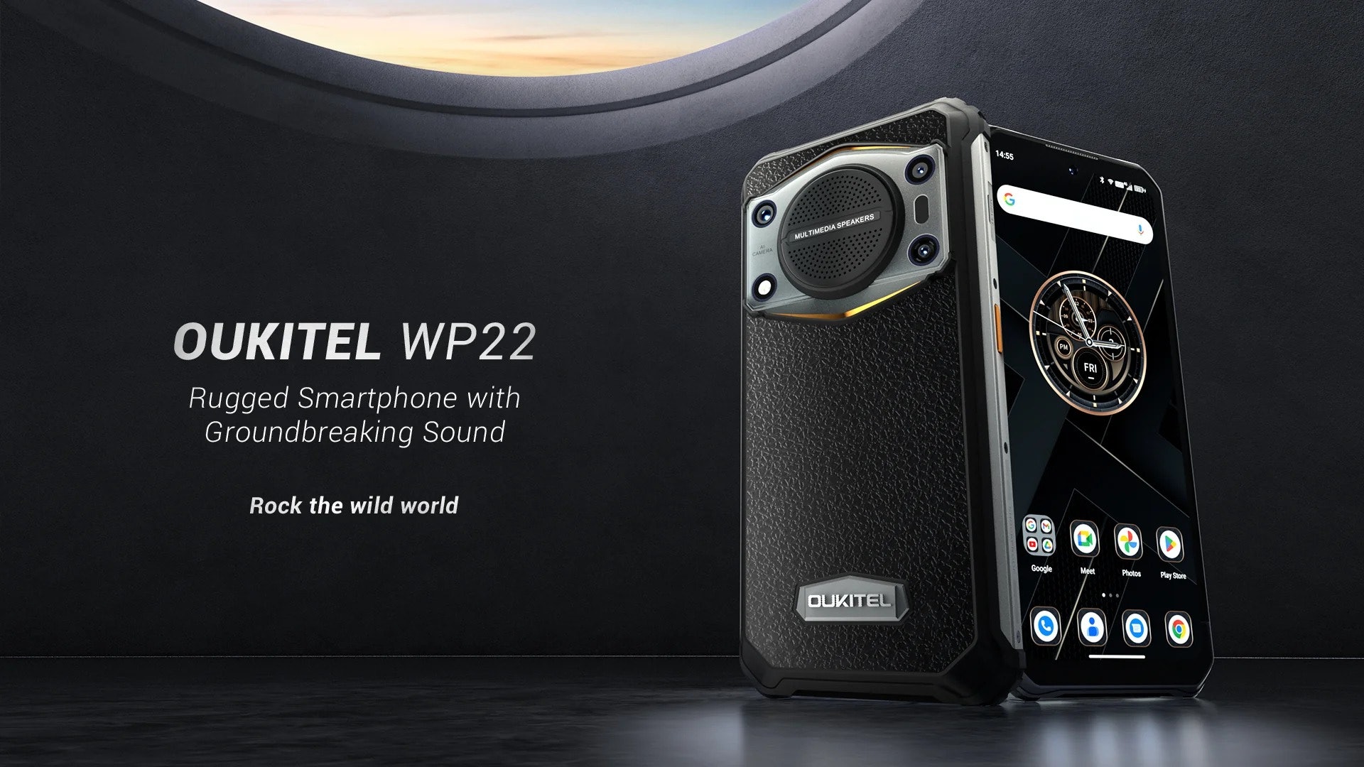 Oukitel官網推出了其最新款的三防手機——Oukitel WP22。(oukitel) Oukitel官網推出了其最新款的三防手機——Oukitel WP22。(oukitel)