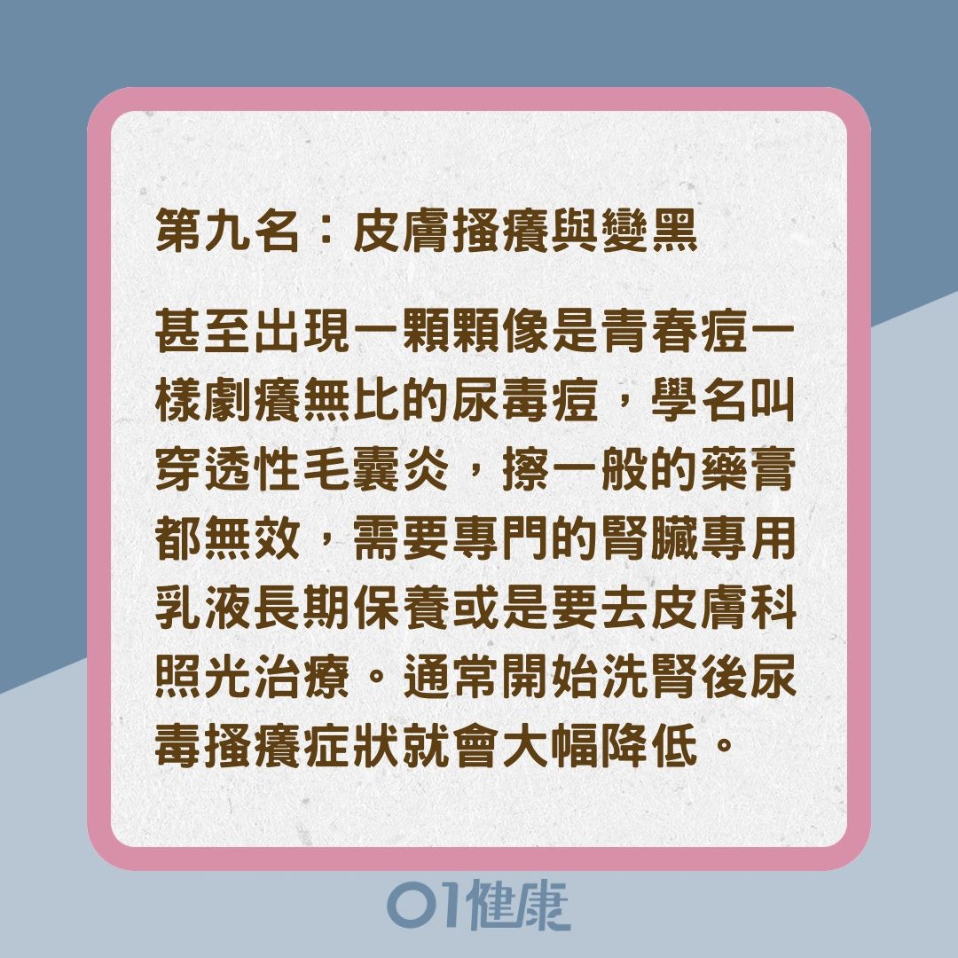 10大潛在腎臟疾病危機的症狀（01製圖）