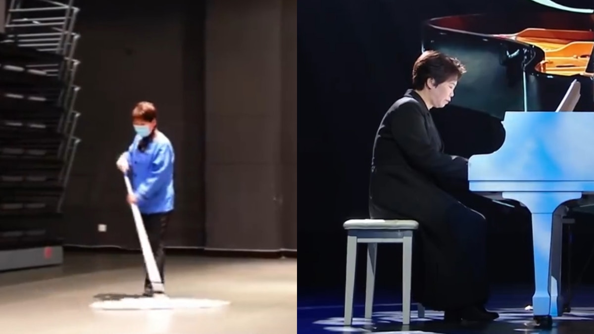 好勵志！清華大學天才清潔阿嬸　靠「走音鋼琴」自學　終登台演出