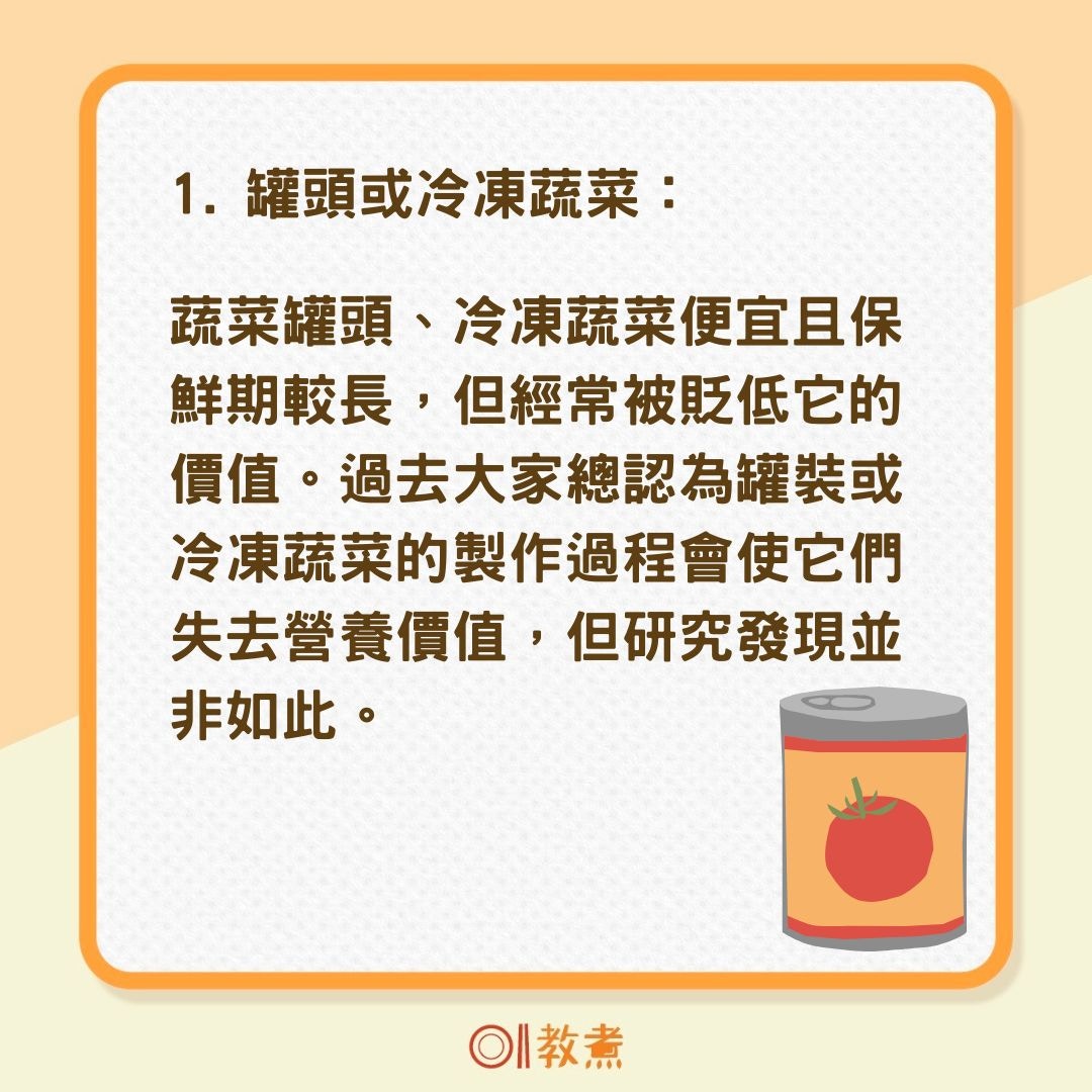 5種貌似「不健康」食物（01製圖）